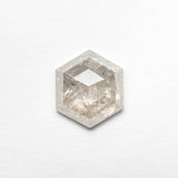 1.16ct 7.36x6.39x3.12mm Hexagon Rosecut 23841-23-Staghead Designs