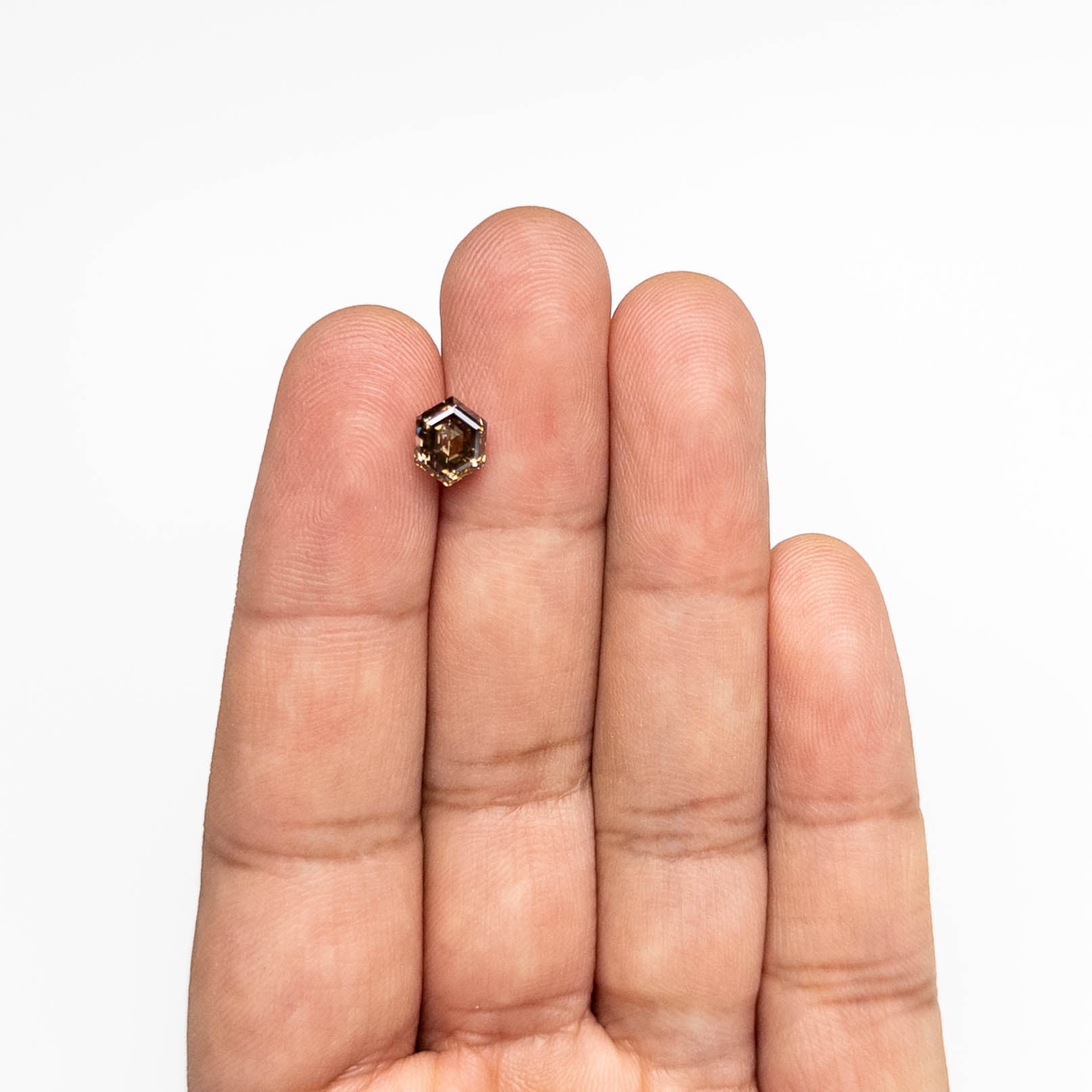 1.53ct 7.70x6.06x4.24mm Hexagon Step Cut 23851-07-Staghead Designs