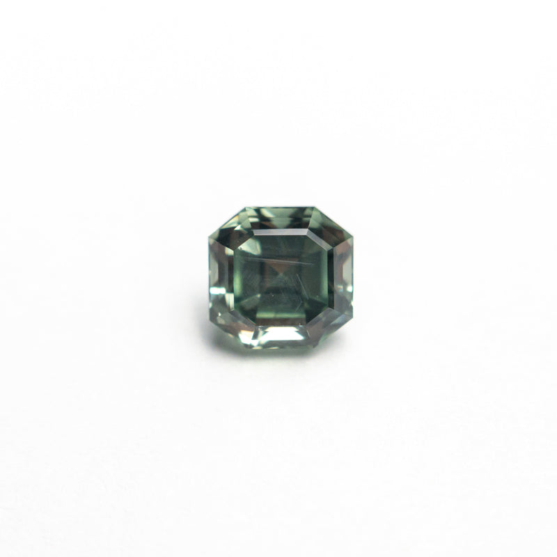 0.88ct 4.98x4.89x3.93mm Cut Corner Square Step Cut Sapphire 23903-10-Staghead Designs