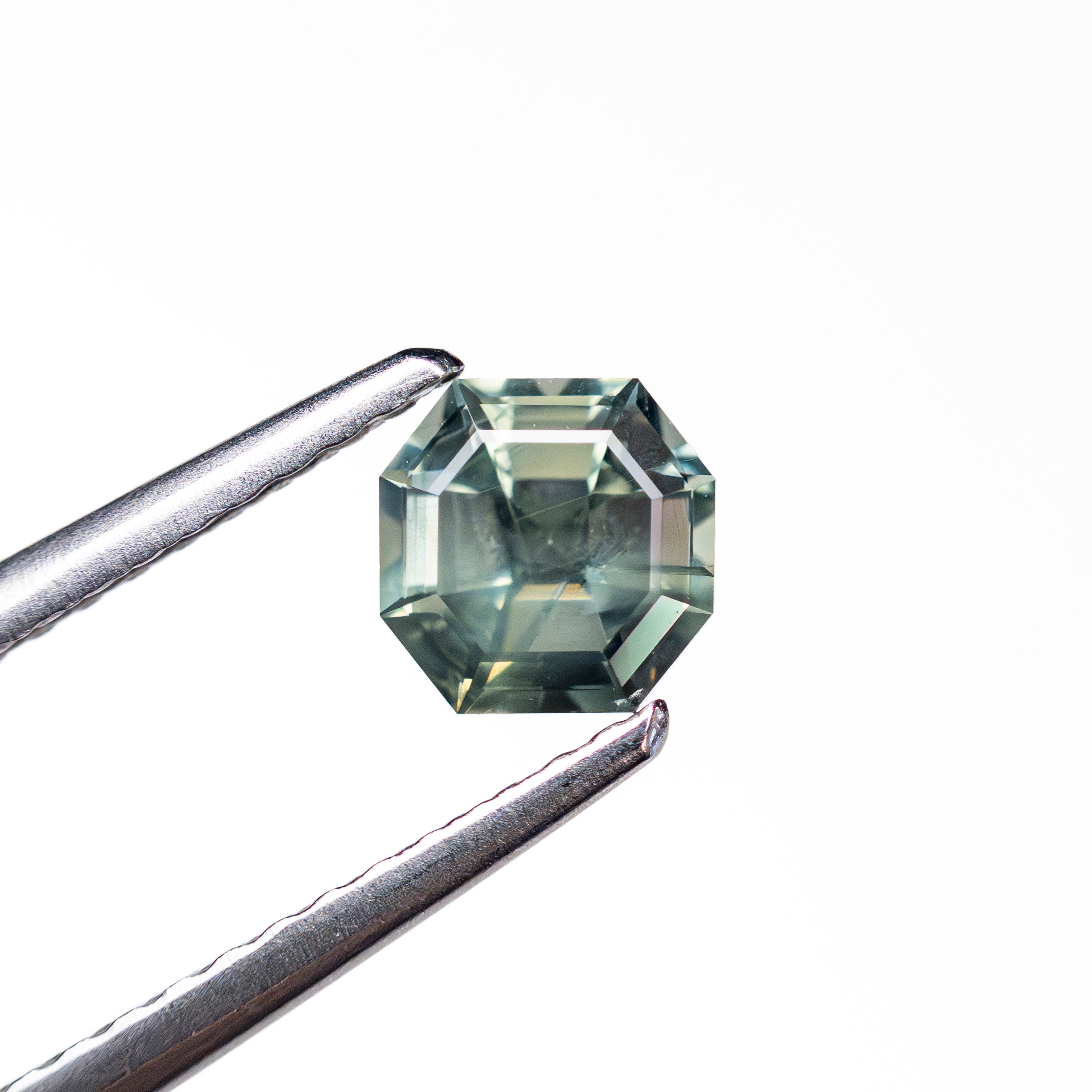 0.81ct 5.39x4.99x3.96mm Cut Corner Square Brilliant Sapphire 23903-15-Staghead Designs