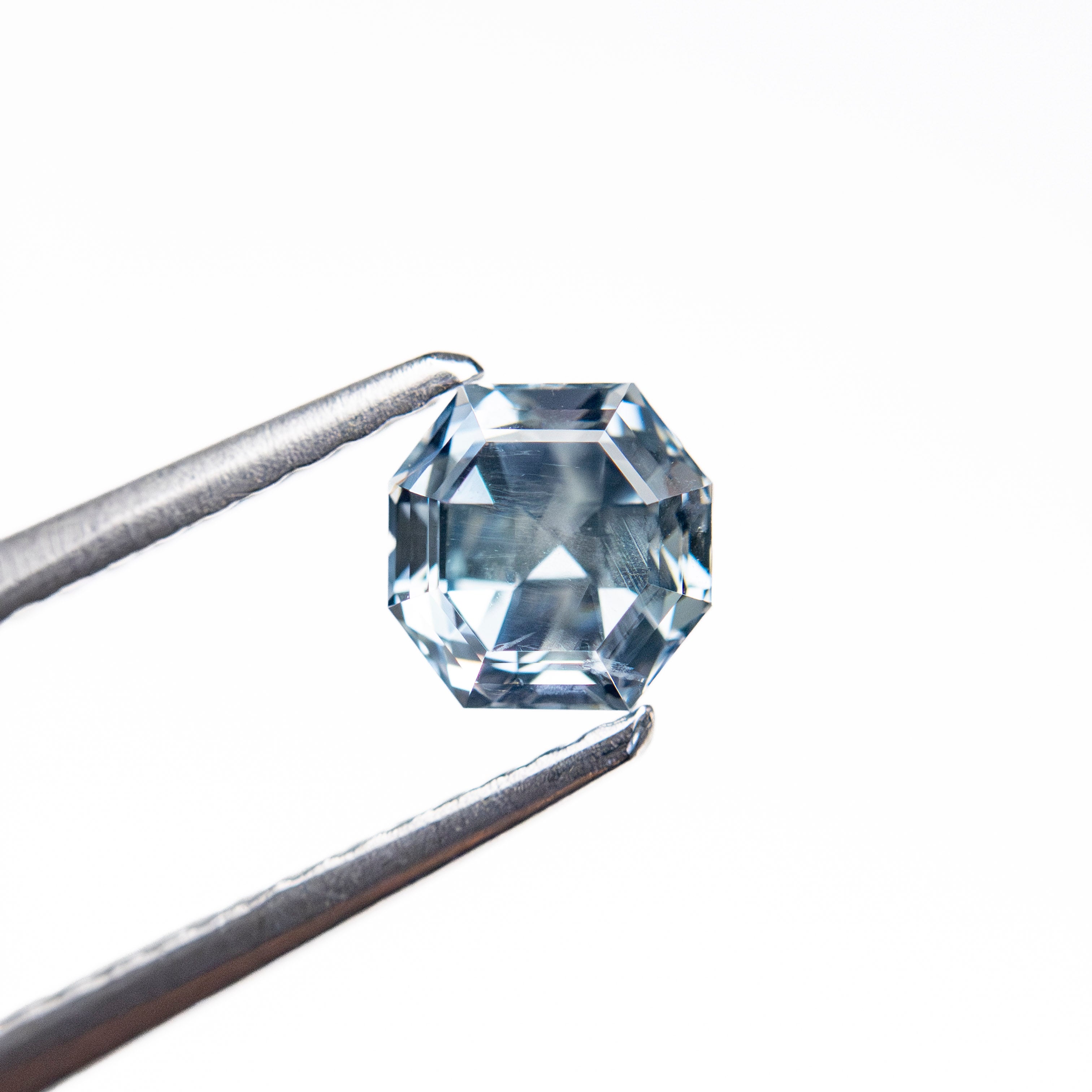 0.91ct 5.07x5.03x4.12mm Cut Corner Square Brilliant Sapphire 23903-16-Staghead Designs