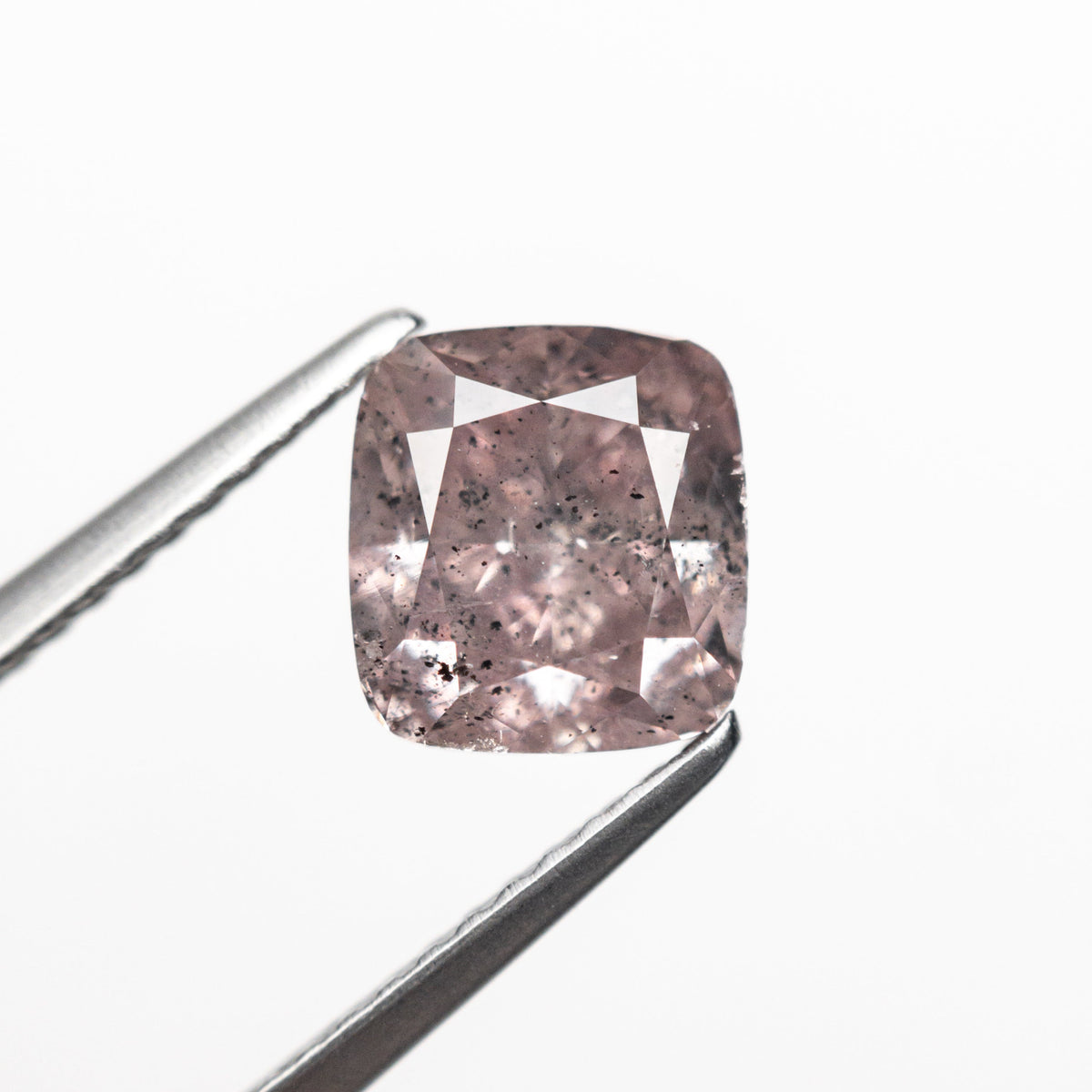 2.03ct 7.11x6.65x4.61mm GIA I2 Fancy Brownish Purplish Pink Cushion Brilliant 23911-01-Staghead Designs