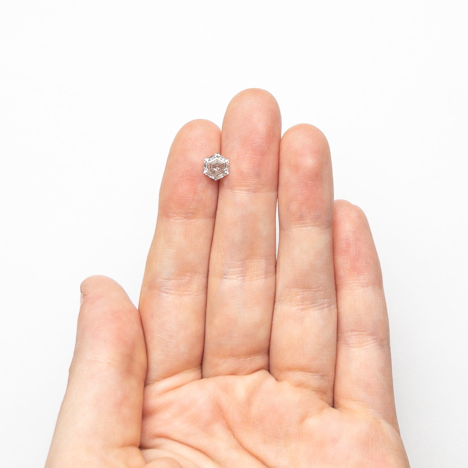 1.17ct 6.57x5.63x4.06mm Hexagon Step Cut 🇨🇦 24062-01-Staghead Designs