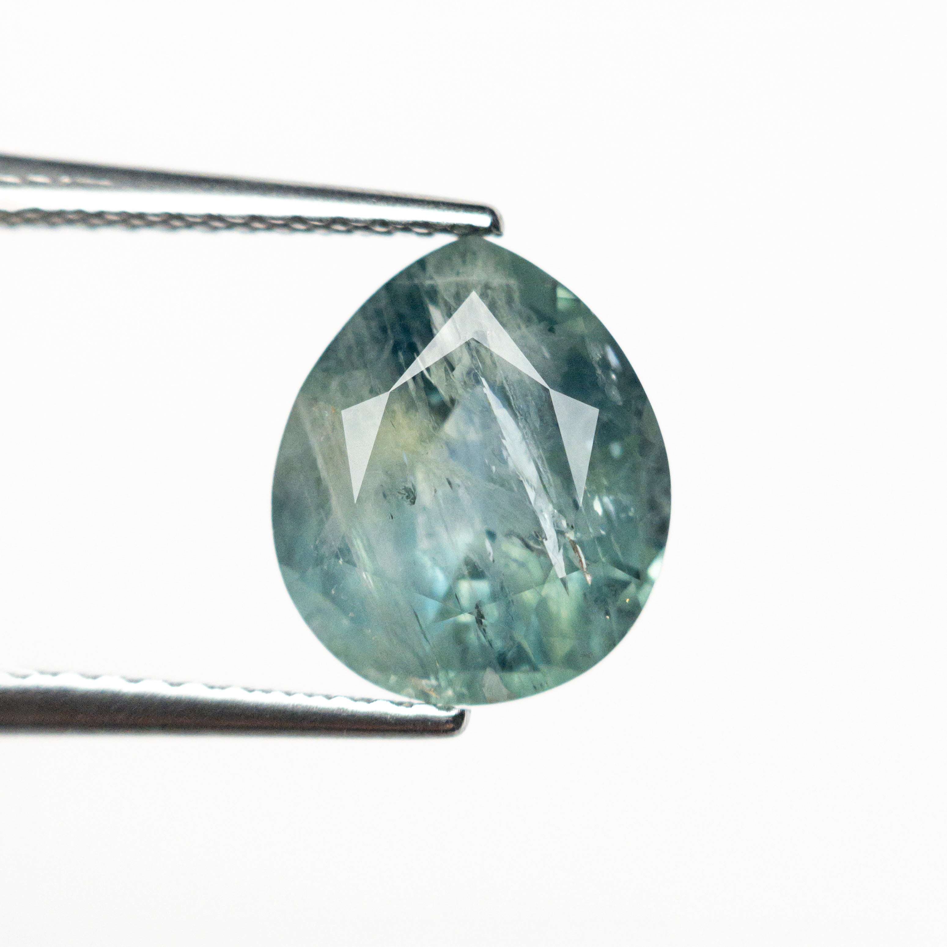 3.17ct 9.74x8.28x4.96mm Pear Brilliant Sapphire 24181-04-Staghead Designs