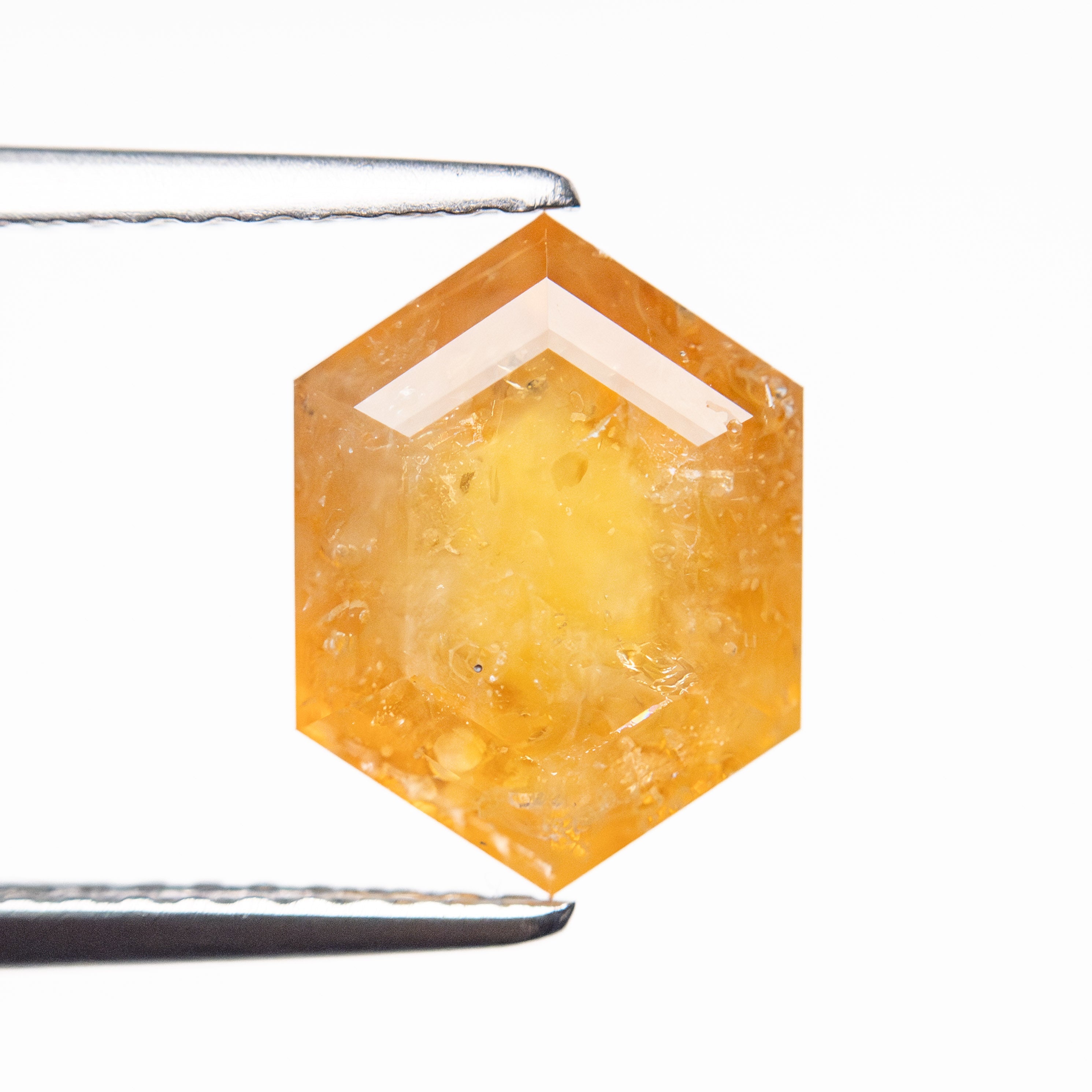 3.77ct 10.22x7.63x5.50mm Hexagon Step Cut Sapphire 24185-01-Staghead Designs