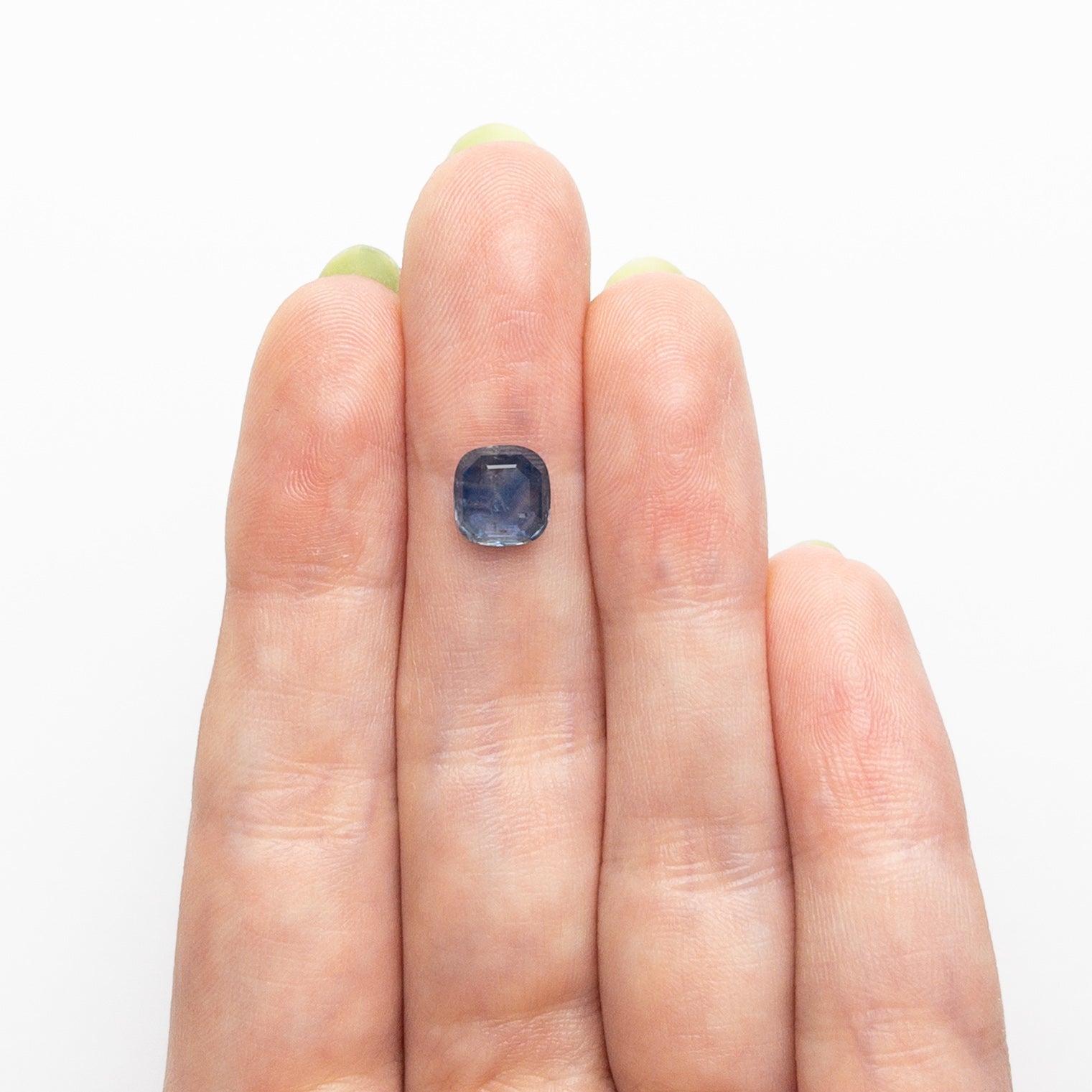 1.98ct 7.26x7.01x3.24mm Cushion Portrait Cut Sapphire 24197-02-Staghead Designs
