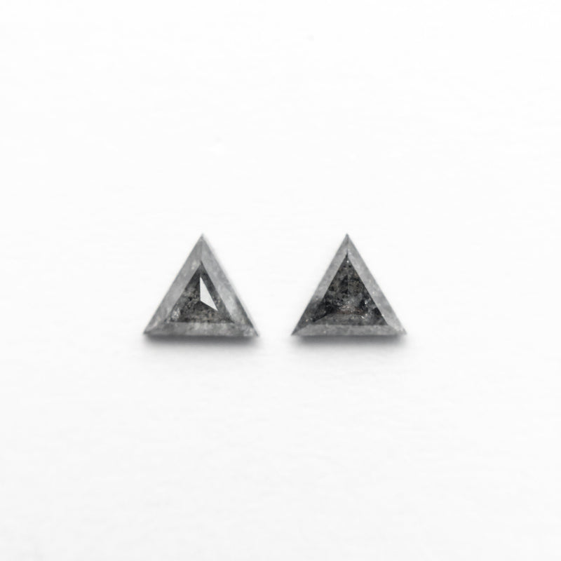 0.30cttw 2pc 3.58x3.53x1.80mm 3.51x3.50x1.89mm Triangle Rosecut Matching Pair 24485-01-Staghead Designs