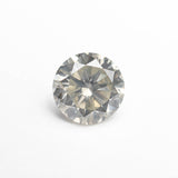 1.05ct 6.38x6.35mm SI2 Fancy Grey Round Brilliant 24514-06-Staghead Designs