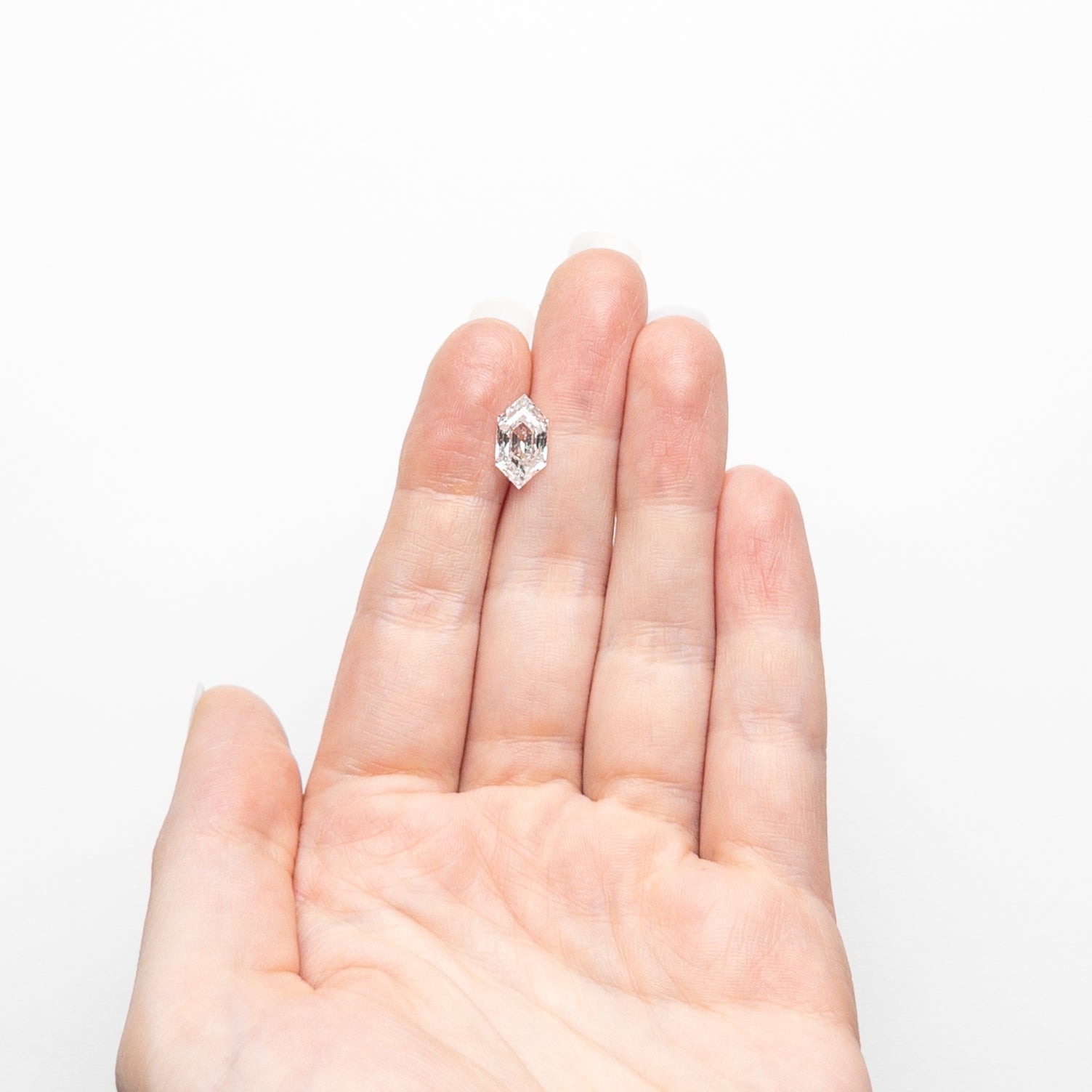 2.19ct 11.95x6.31x3.94mm I1 F Hexagon Step Cut 24525-01-Staghead Designs