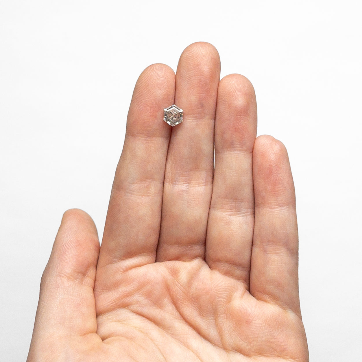 1.23ct 6.95x5.93x3.99mm Hexagon Step Cut 🇨🇦 24911-01-Staghead Designs