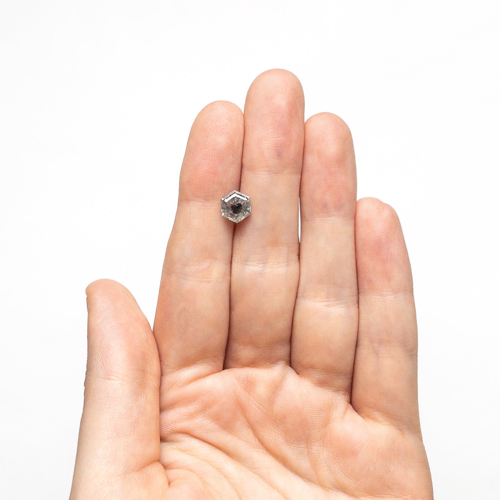 1.70ct 7.69x6.63x4.23mm Hexagon Step Cut 🇨🇦 24955-01-Staghead Designs