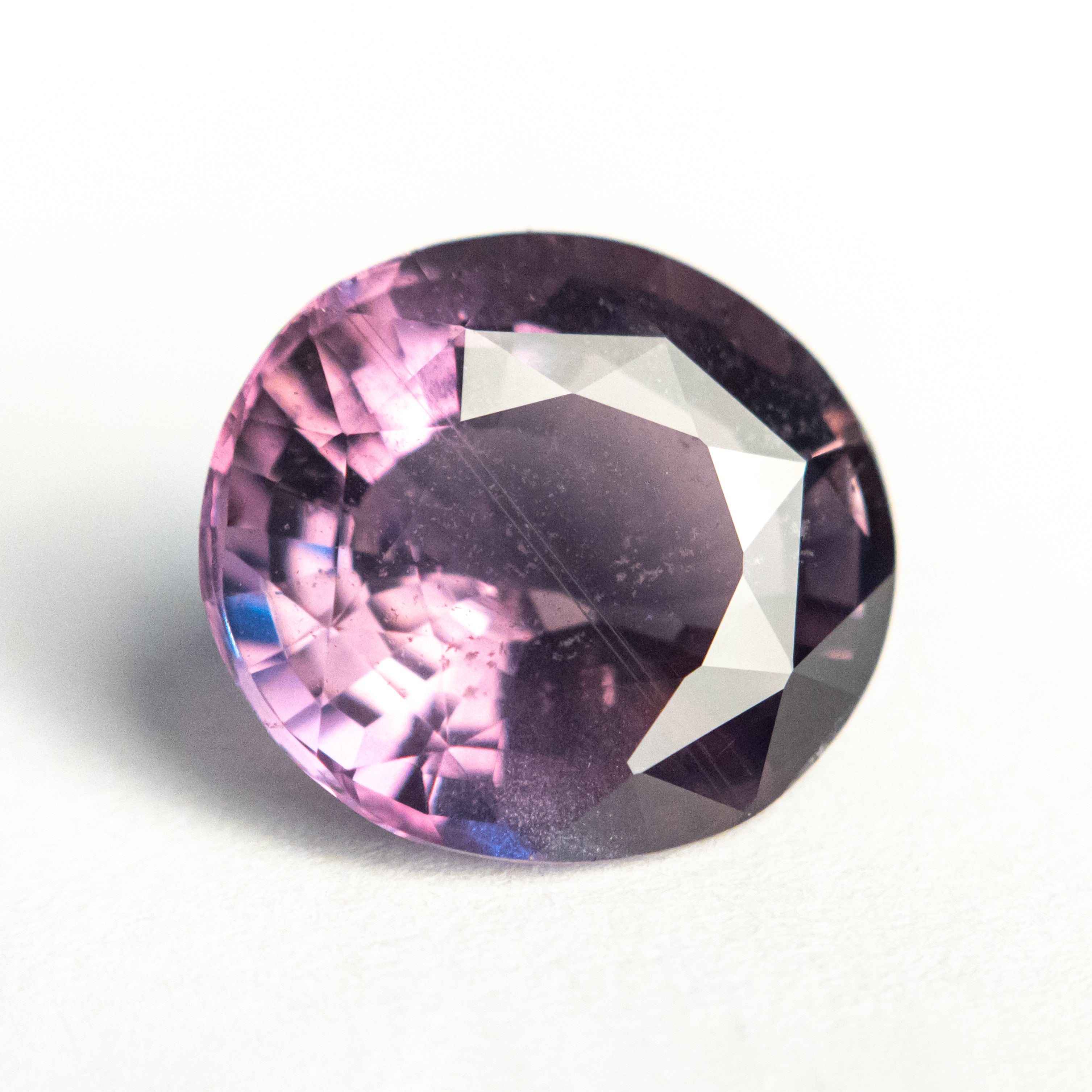 6.56ct 12.02x10.71x6.13mm Oval Brilliant Sapphire 25027-01-Staghead Designs