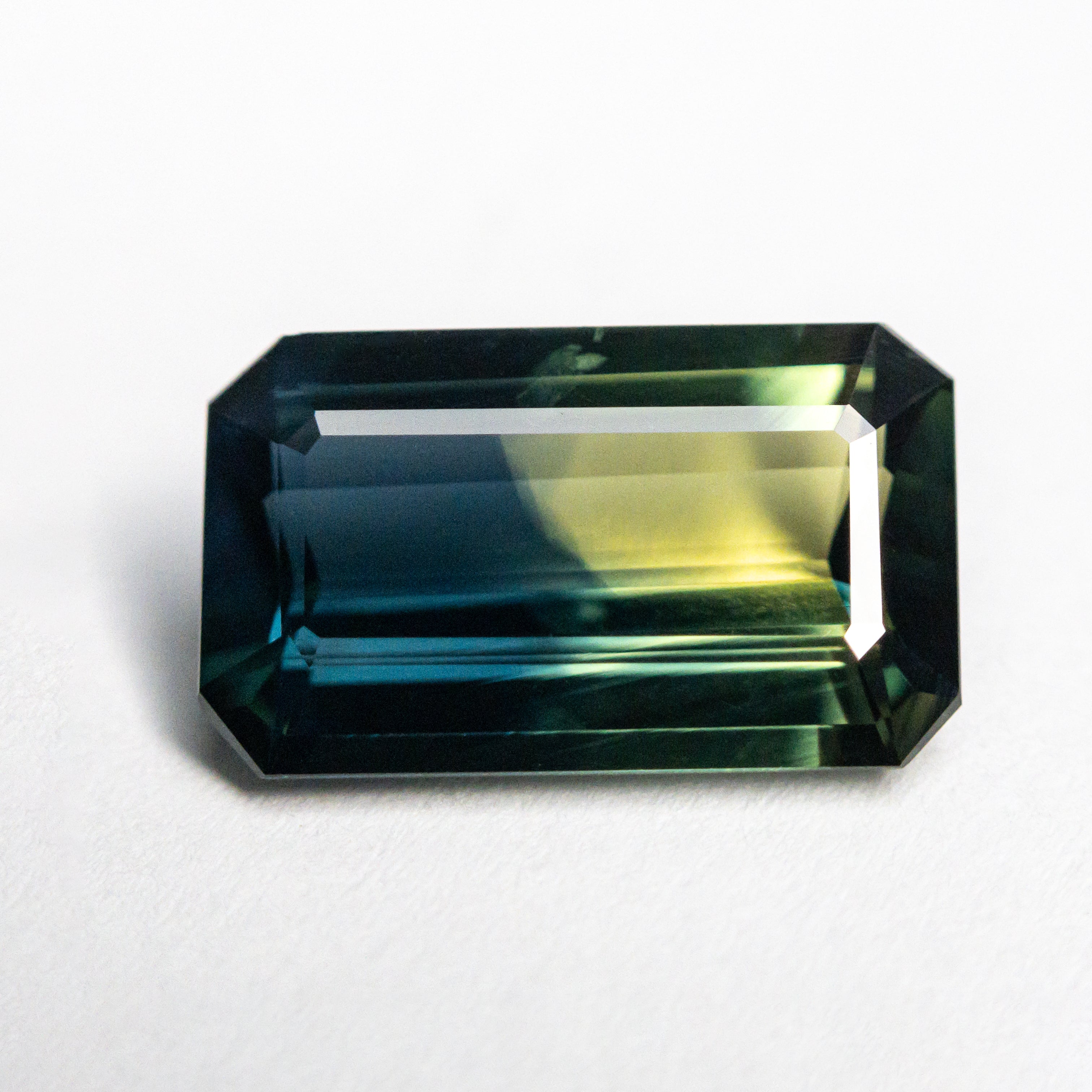3.50ct 11.66x7.14x3.79mm Cut Corner Rectangle Step Cut Sapphire 25065-07-Staghead Designs