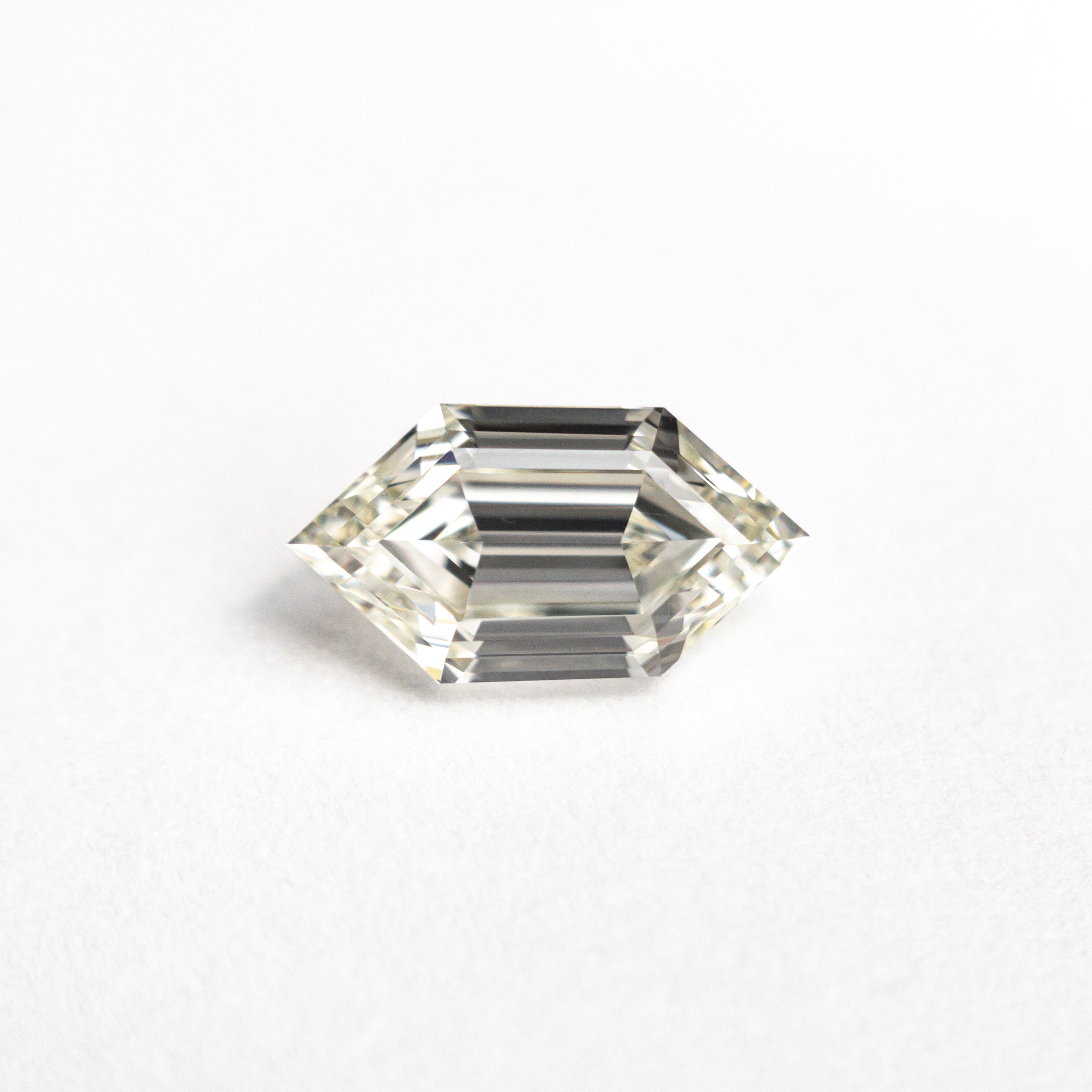 1.01ct 8.80x4.67x3.39mm GIA VVS2 L Hexagon Step Cut 25078-01-Staghead Designs