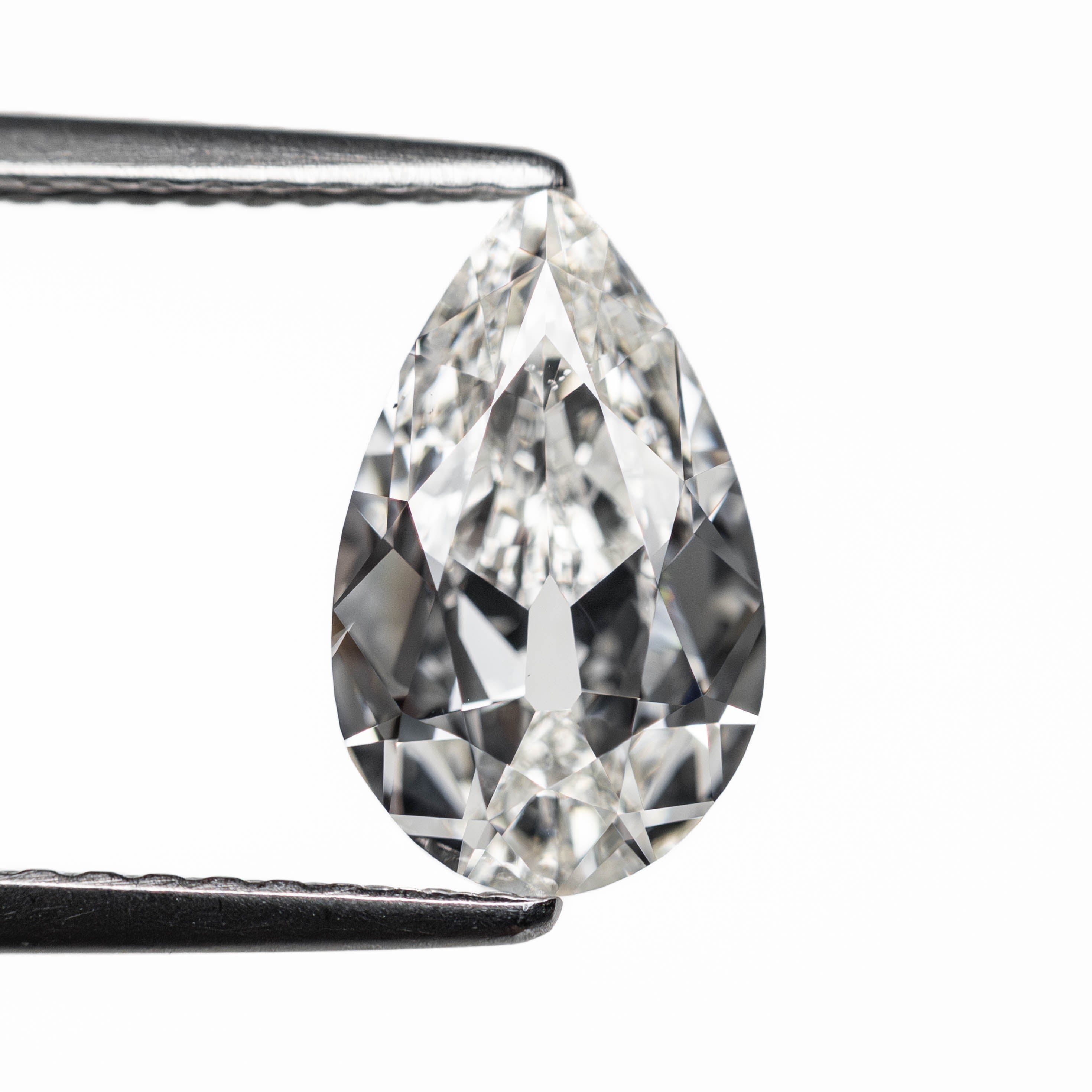 1.51ct 10.26x6.26x3.45mm GIA SI1 G Modern Antique Pear Brilliant 25085-01-Staghead Designs