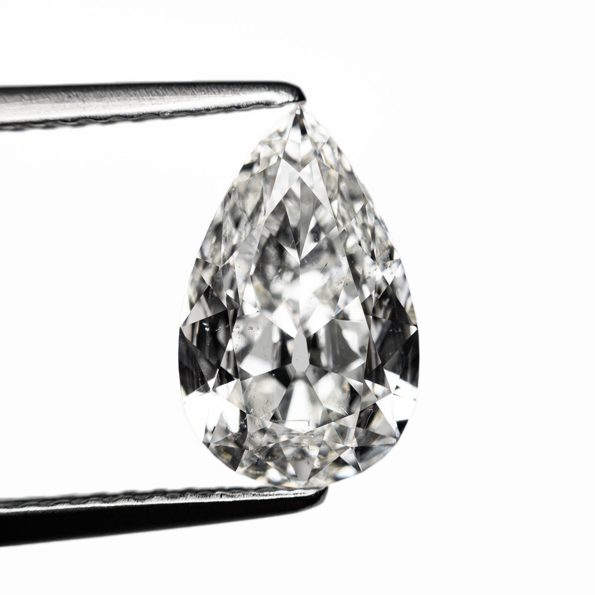 1.51ct 10.68x6.68x3.24mm GIA SI2 G Modern Antique Pear Brilliant 25086-01-Staghead Designs