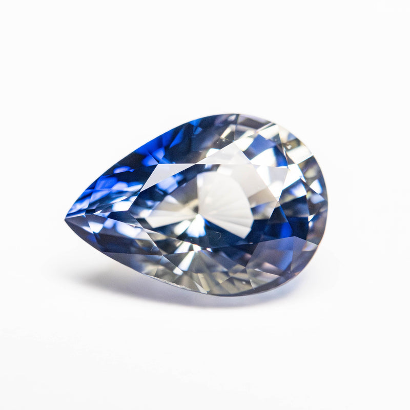 3.35ct 10.97x7.74x5.51mm Pear Brilliant Sapphire 25134-01-Staghead Designs