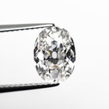 2.01ct 9.42x7.04x3.90mm GIA SI1 E Modern Antique Oval Brilliant 25159-01-Staghead Designs