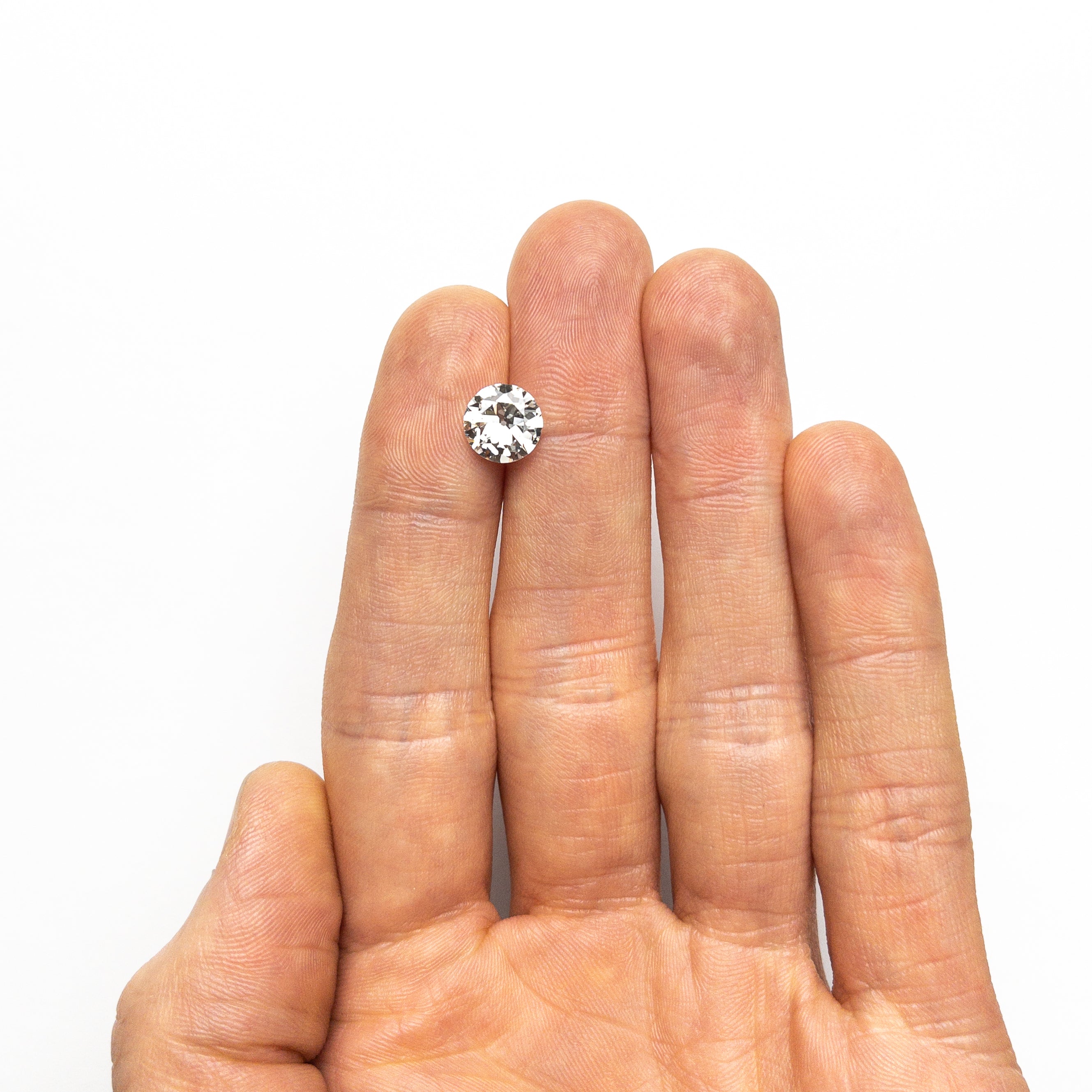 2.07ct 8.65x8.62x4.50mm GIA SI1 K Antique Old European Cut 25160-01-Staghead Designs