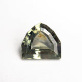 2.83ct 9.33x8.38x4.28mm Shield Step Cut Sapphire 25174-05-Staghead Designs