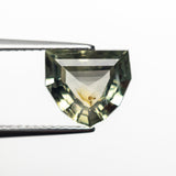 2.83ct 9.33x8.38x4.28mm Shield Step Cut Sapphire 25174-05-Staghead Designs