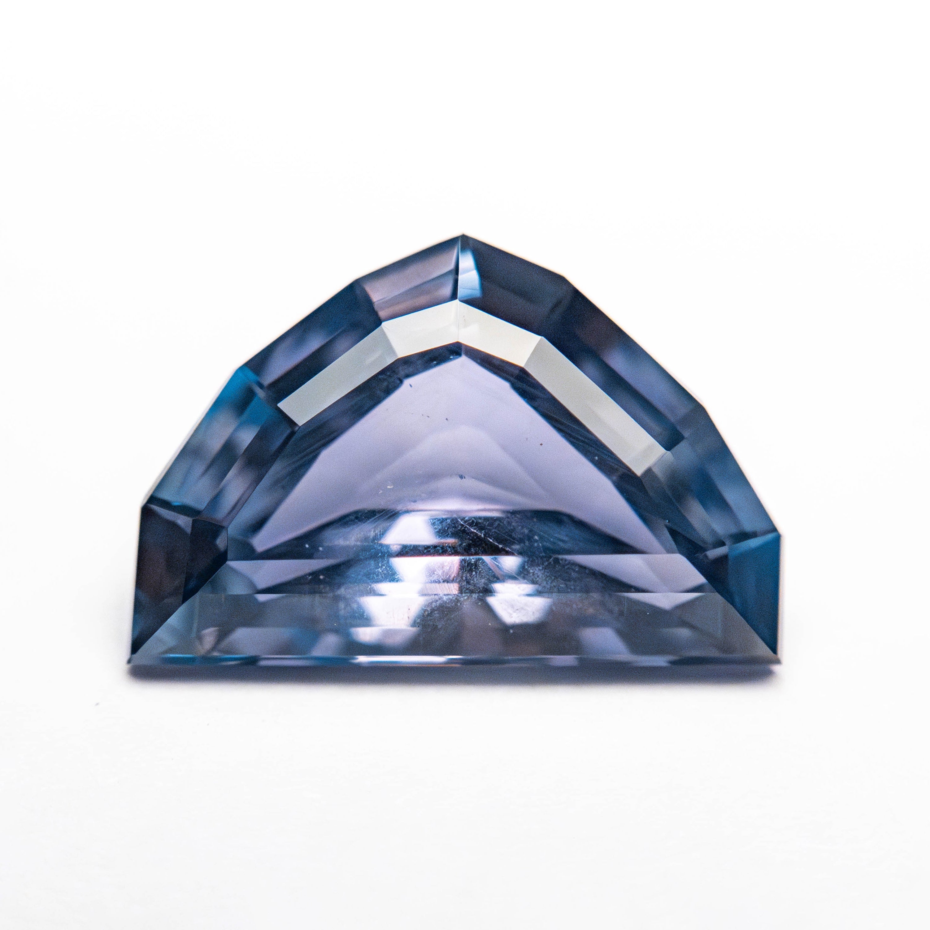 3.51ct 7.82x11.75x4.63mm Shield Step Cut Sapphire 25175-25-Staghead Designs
