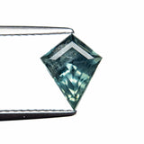 1.34ct 8.71x7.11x4.27mm Kite Step Cut Sapphire 25175-27-Staghead Designs