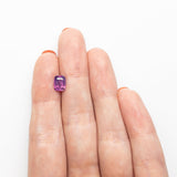 1.54ct 7.12x5.58x3.87mm Cushion Brilliant Sapphire 25274-01-Staghead Designs