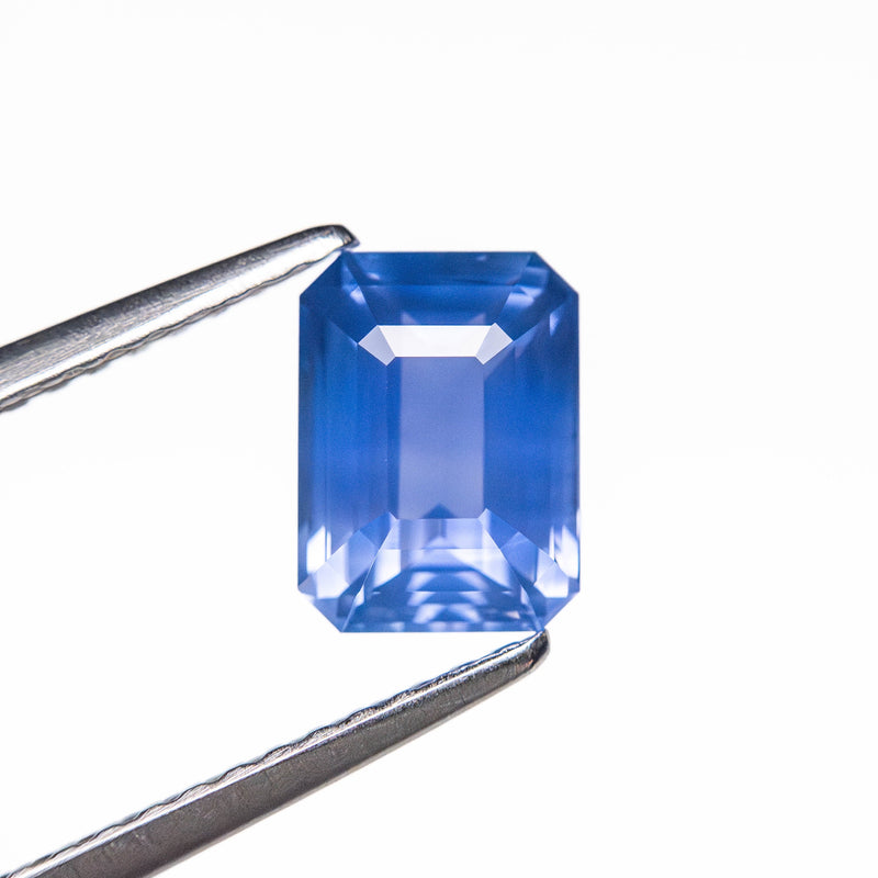 1.63ct 7.34x5.44x3.96mm Cut Corner Rectangle Step Cut Sapphire 25327-01