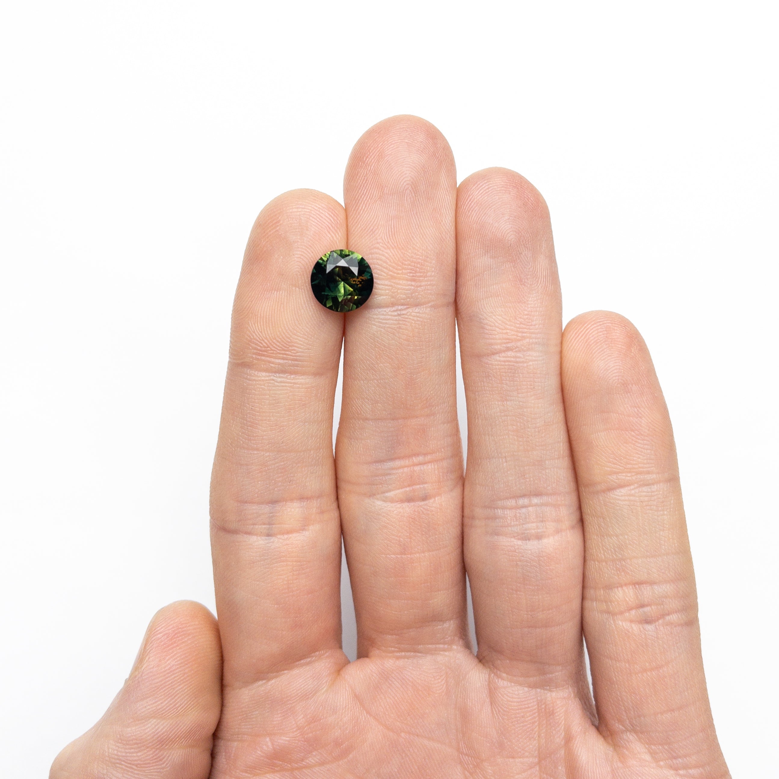 3.00ct 9.07x9.02x5.18mm Round Brilliant Sapphire 25373-01-Staghead Designs