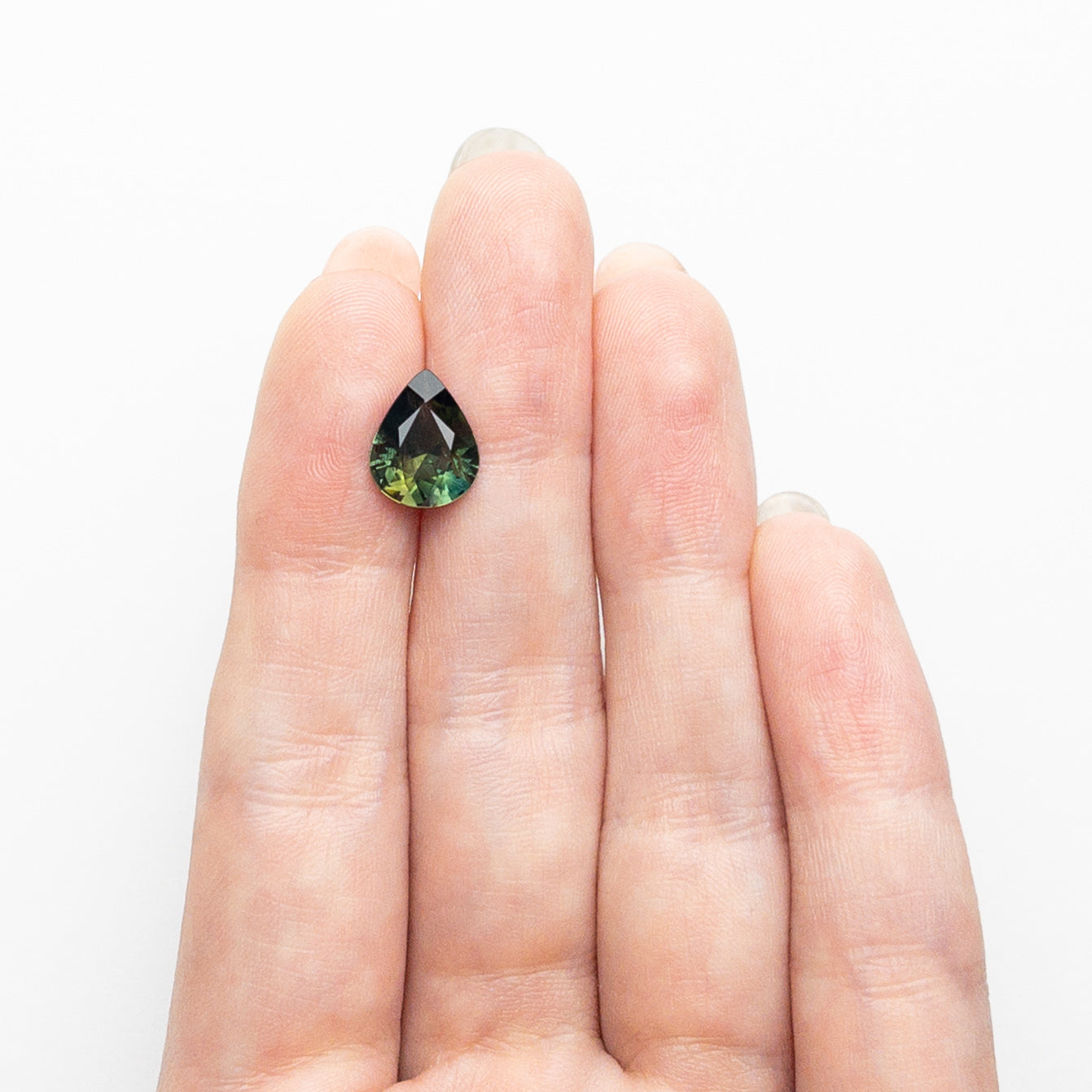 2.82ct 10.64x8.53x4.64mm Pear Brilliant Sapphire 25379-02-Staghead Designs