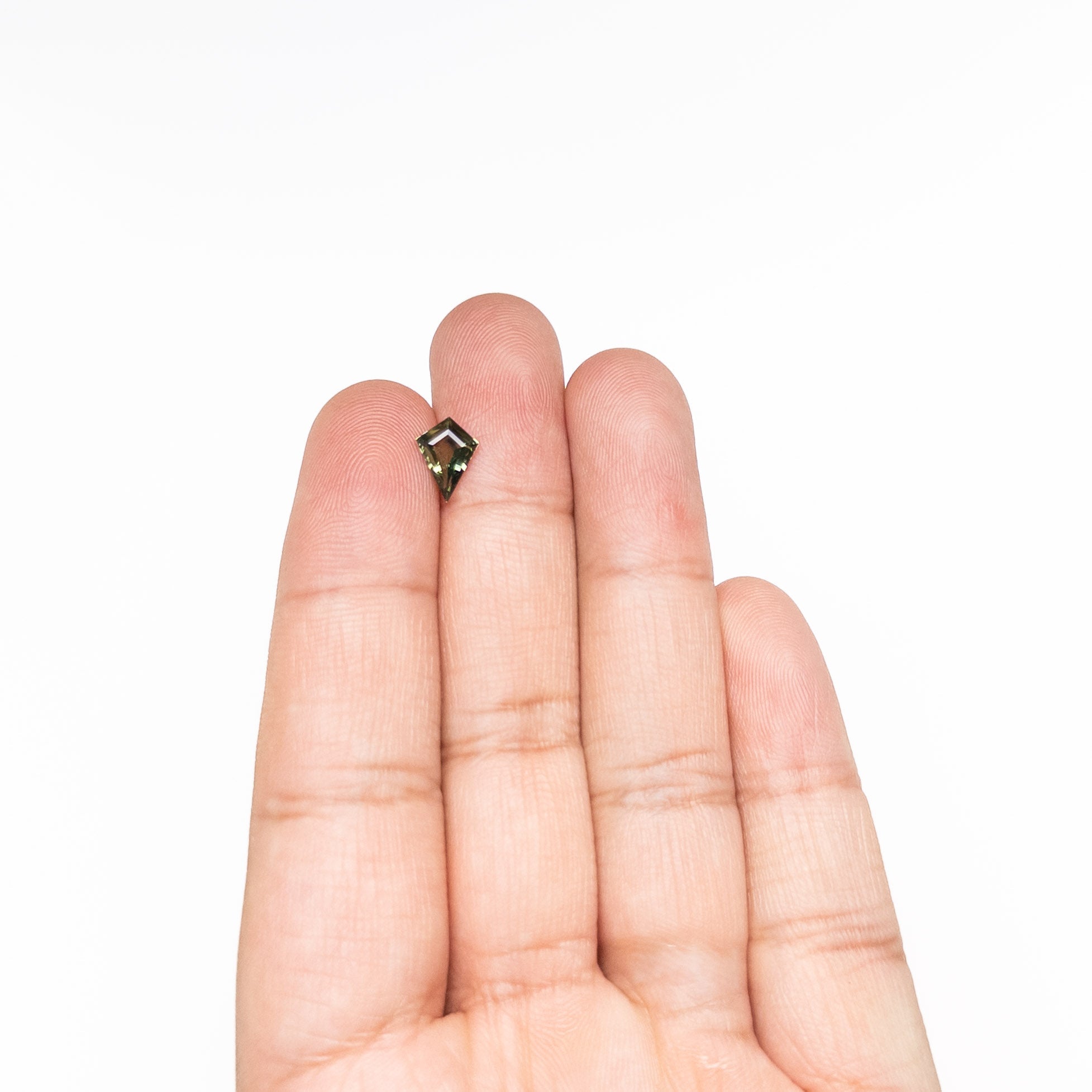 1.11ct 9.13x6.78x3.24mm Kite Step Cut Sapphire 25386-06-Staghead Designs