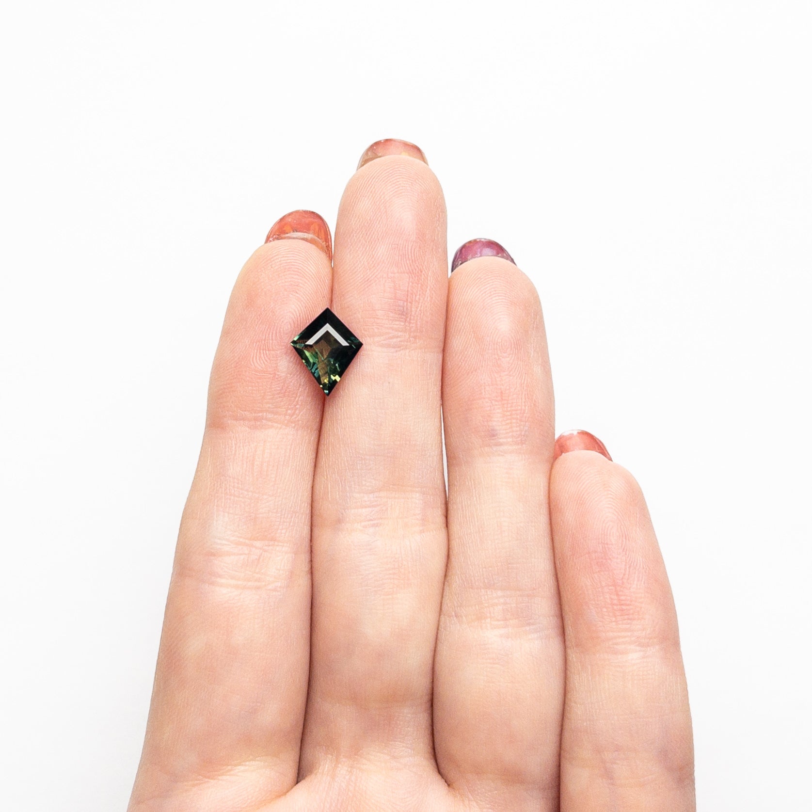 2.16ct 10.50x8.63x4.48mm Kite Step Cut Sapphire 25388-02-Staghead Designs