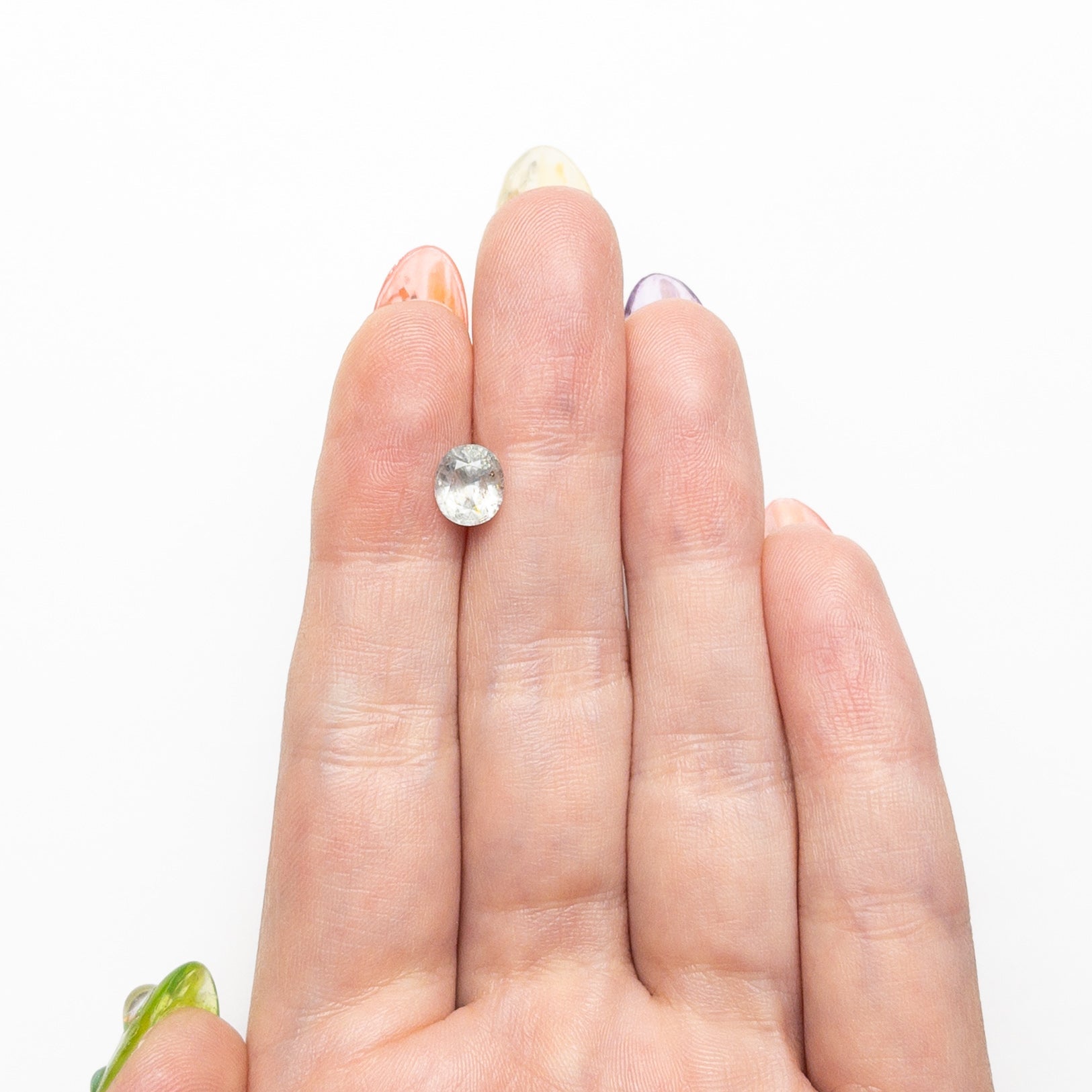 1.54ct 7.16x6.08x4.44mm Oval Brilliant Sapphire 25409-01-Staghead Designs