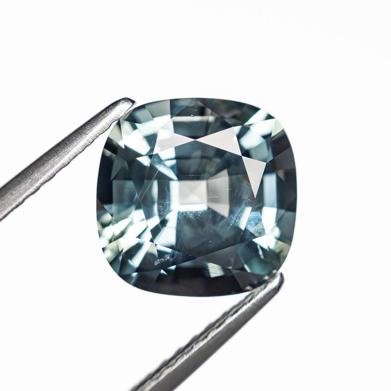 3.26ct 8.53x8.47x5.40mm Cushion Brilliant Sapphire 25437-01