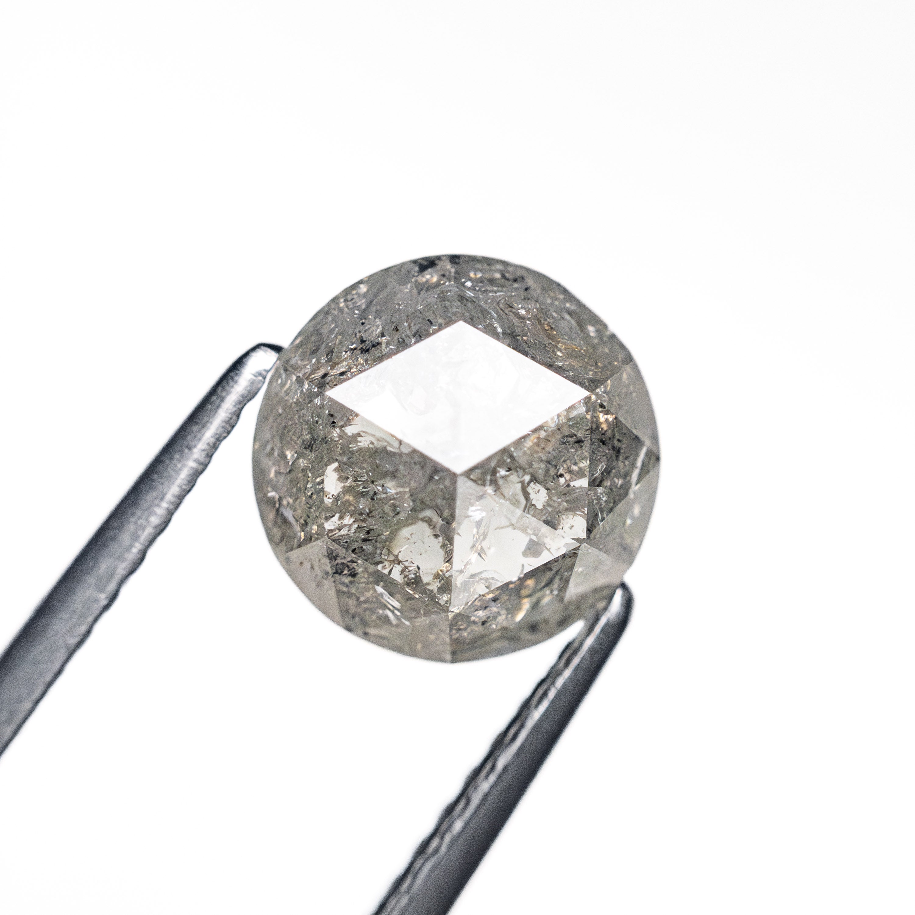 1.74ct 7.57x7.53x3.48mm Round Rosecut 25453-27-Staghead Designs