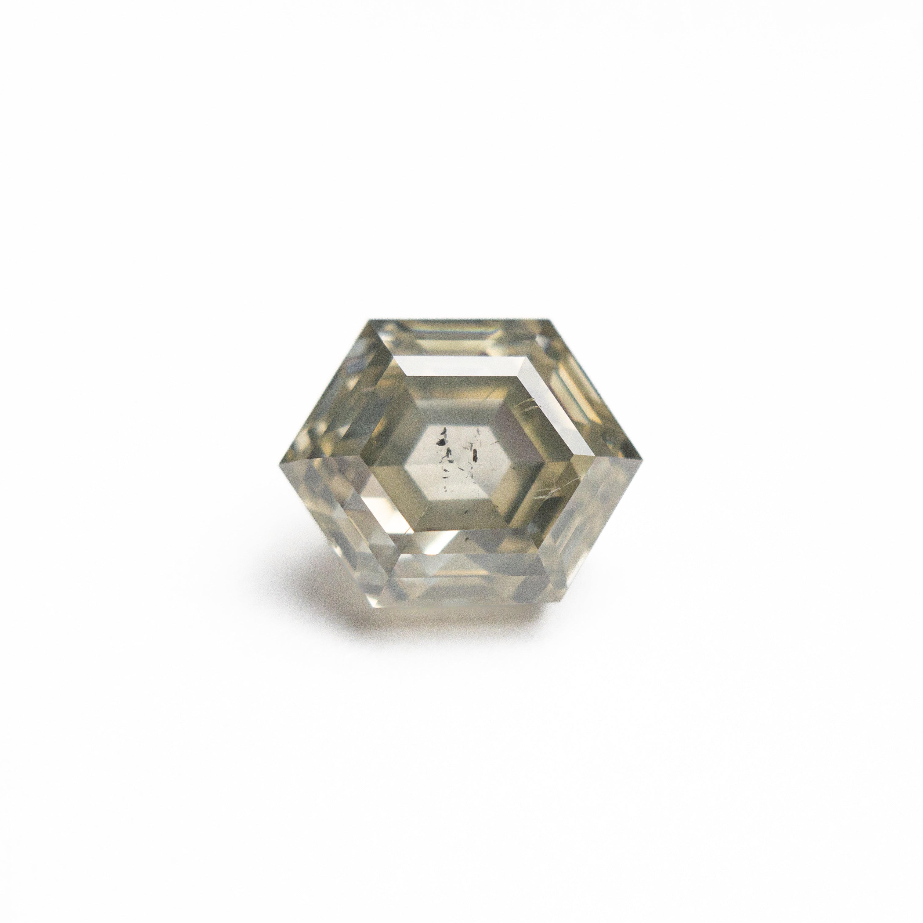 1.66ct 7.65x6.06x4.36mm Hexagon Step Cut 25455-04-Staghead Designs