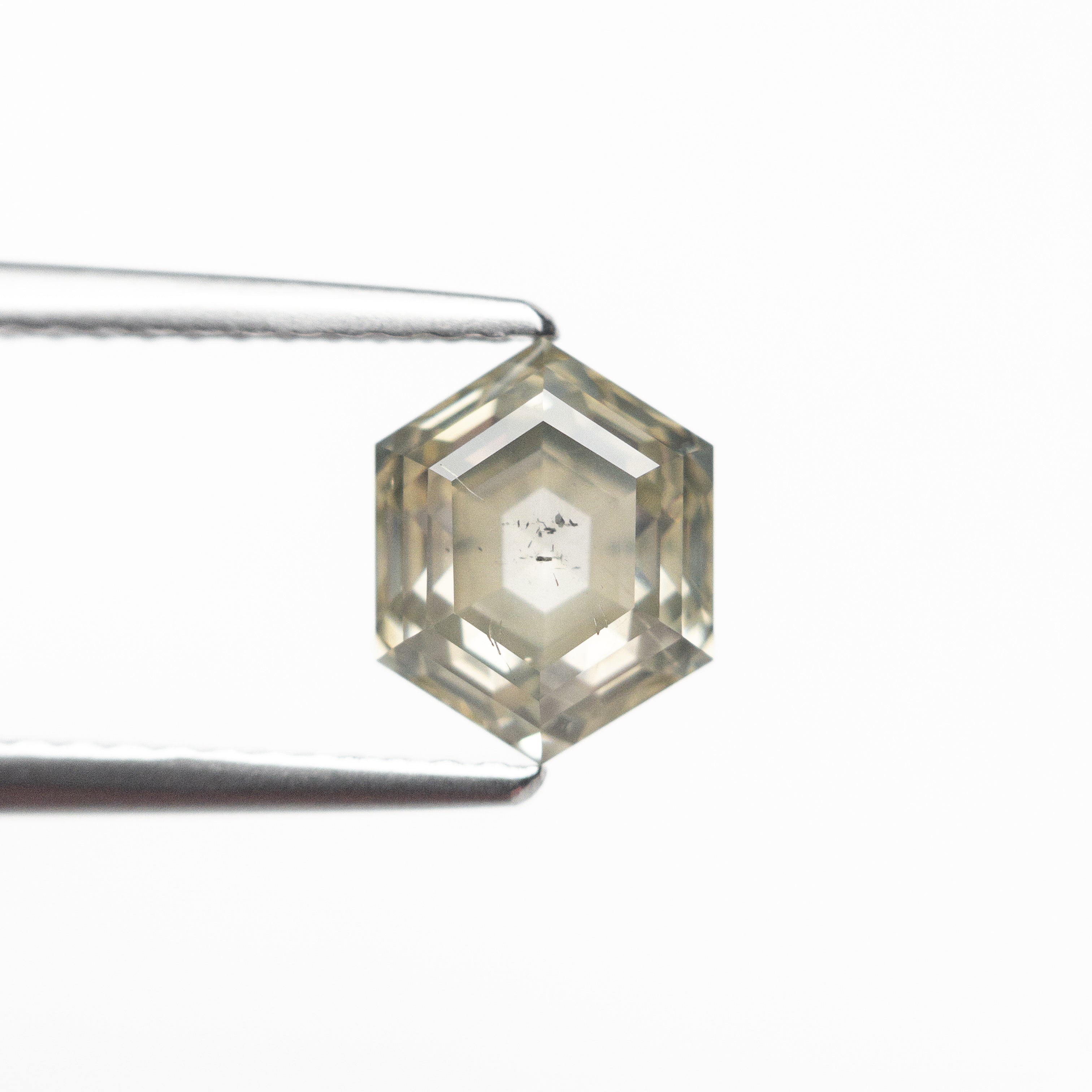 1.66ct 7.65x6.06x4.36mm Hexagon Step Cut 25455-04-Staghead Designs