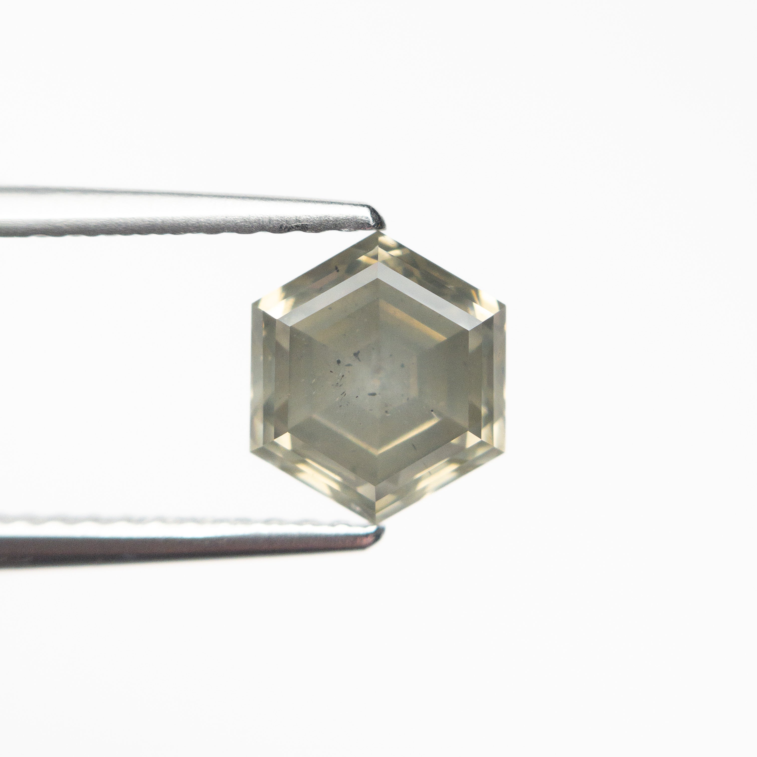 1.59ct 7.54x6.54x4.31mm Hexagon Step Cut 25455-10-Staghead Designs