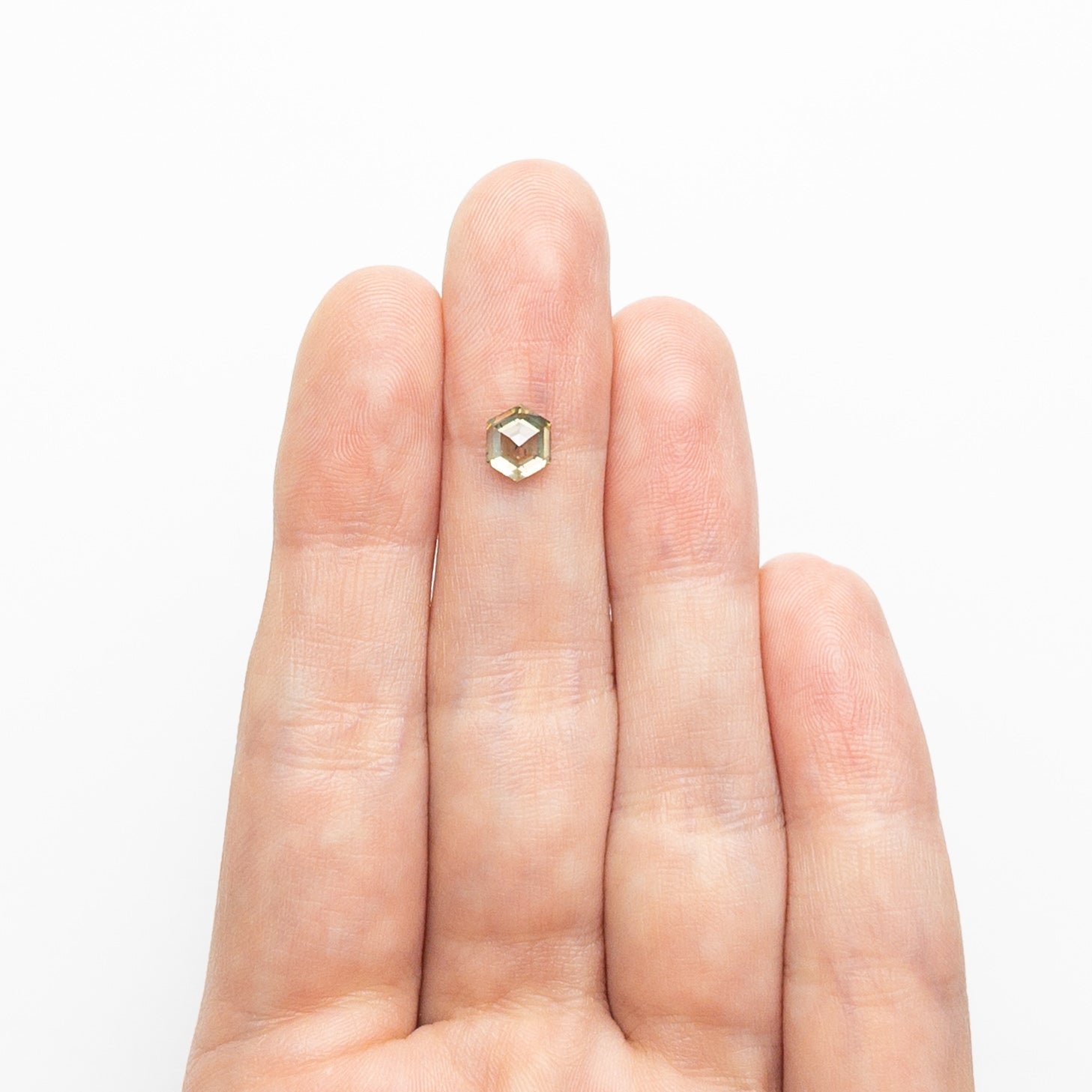 1.07ct 6.36x5.29x3.98mm Hexagon Step Cut 25455-11-Staghead Designs