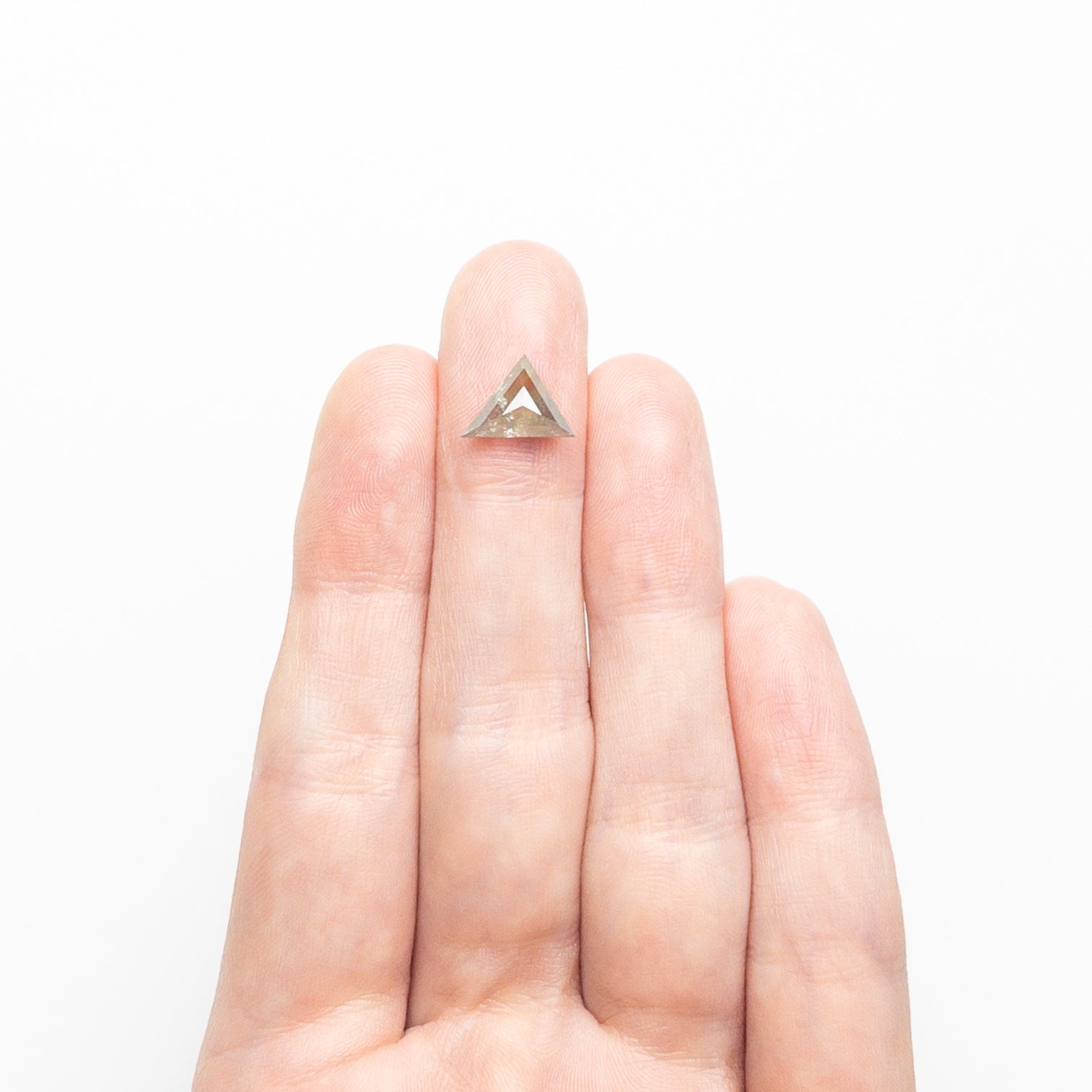 1.81ct 7.60x10.27x3.92mm Triangle Rosecut 25456-10-Staghead Designs