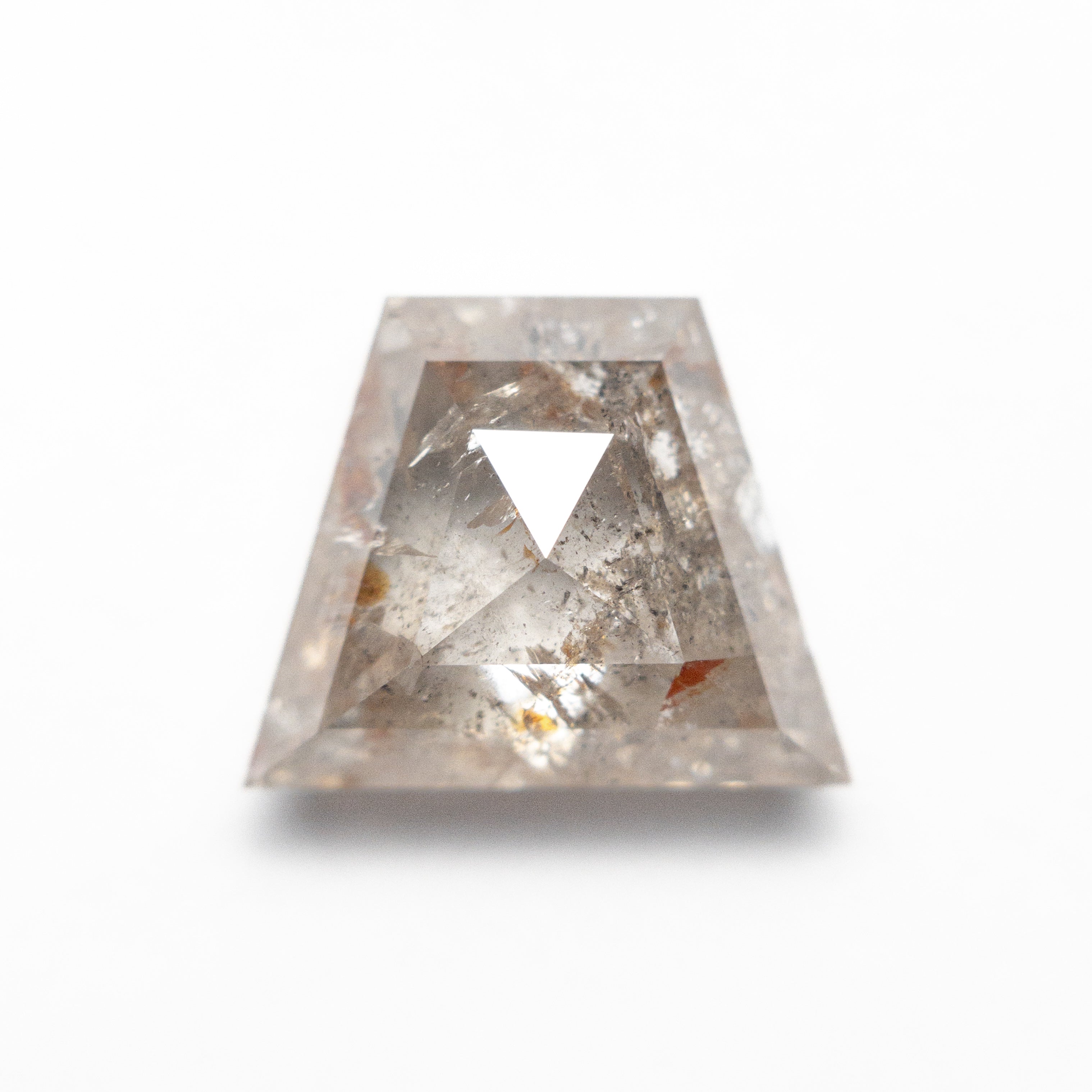 4.29ct 9.06x11.29x4.8mm Trapezoid Rosecut 25479-01-Staghead Designs