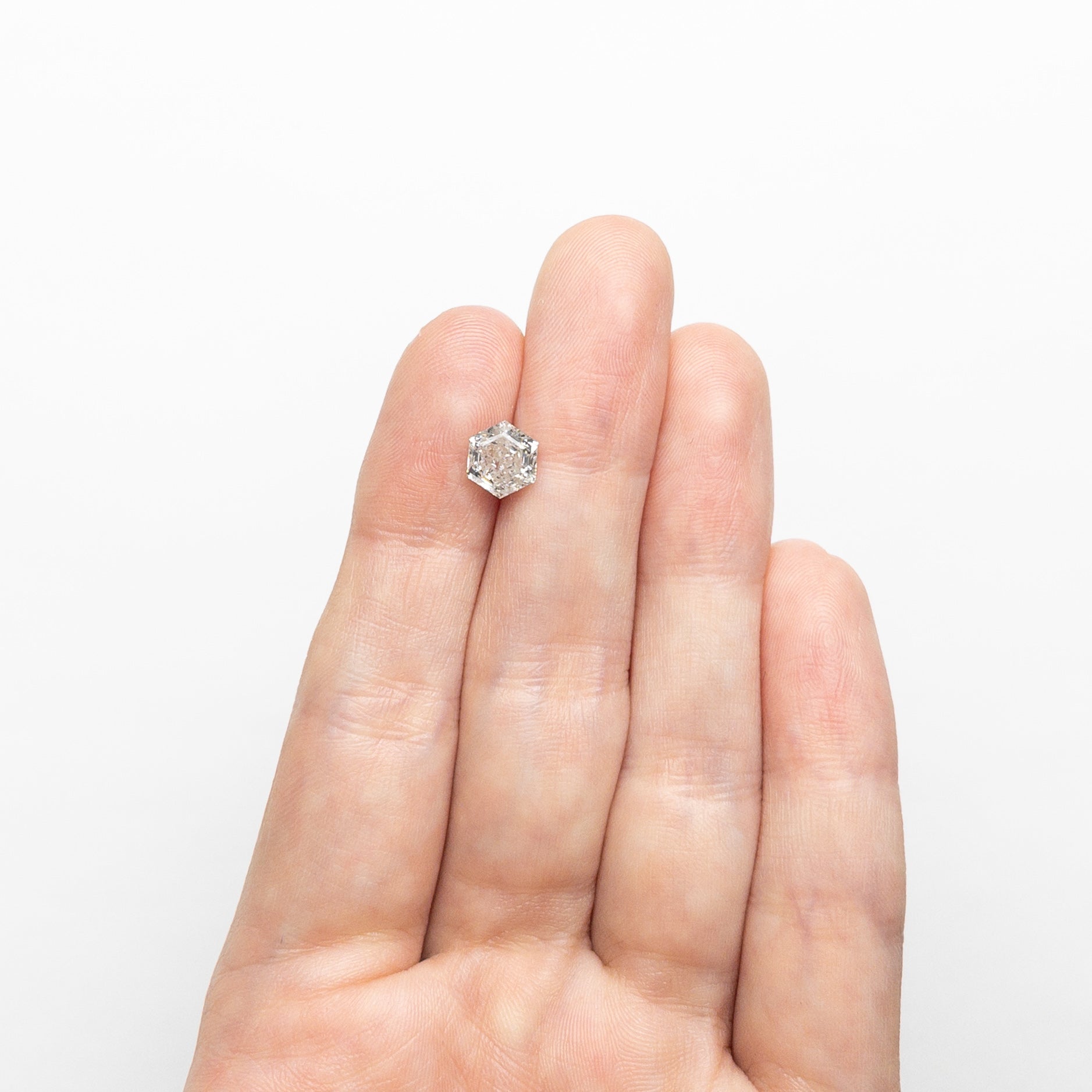 1.41ct 7.34x6.35x4.21mm Hexagon Step Cut 🇨🇦 25582-01-Staghead Designs