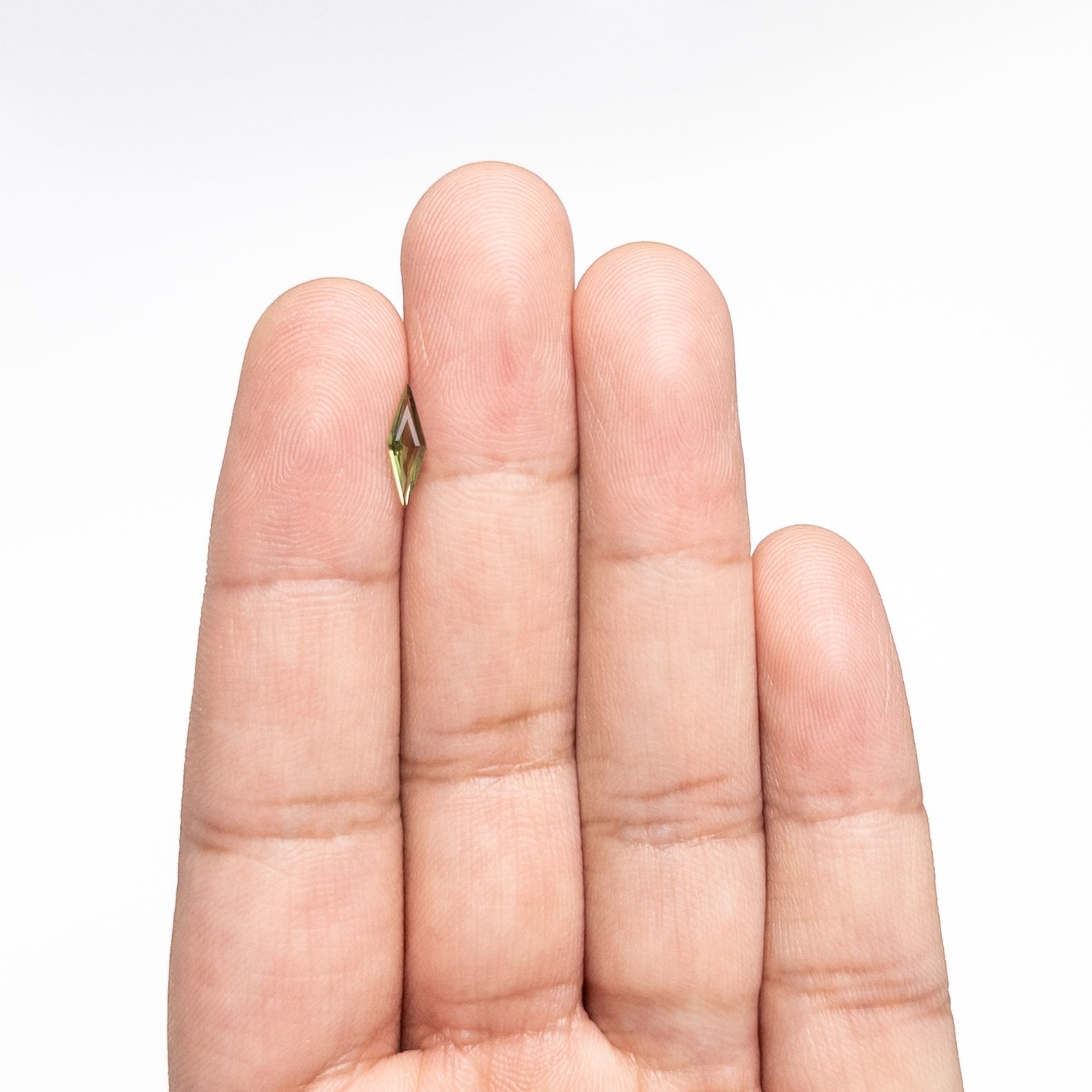 0.42ct 10.83x3.44x1.76mm Lozenge Step Cut Sapphire 25740-19-Staghead Designs