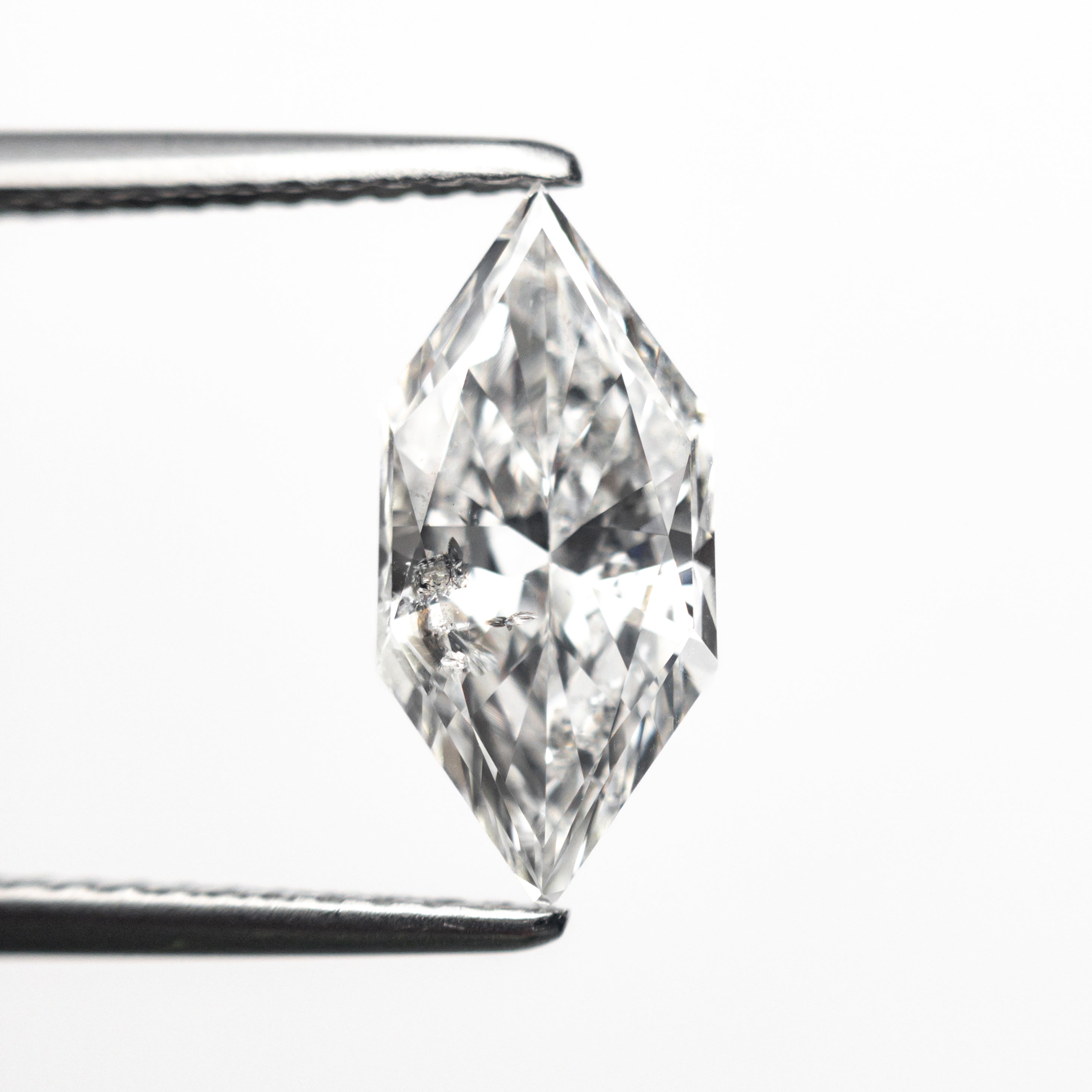 1.58ct 12.14x5.73x3.76mm IGI I1 D Hexagon Brilliant 25747-01-Staghead Designs