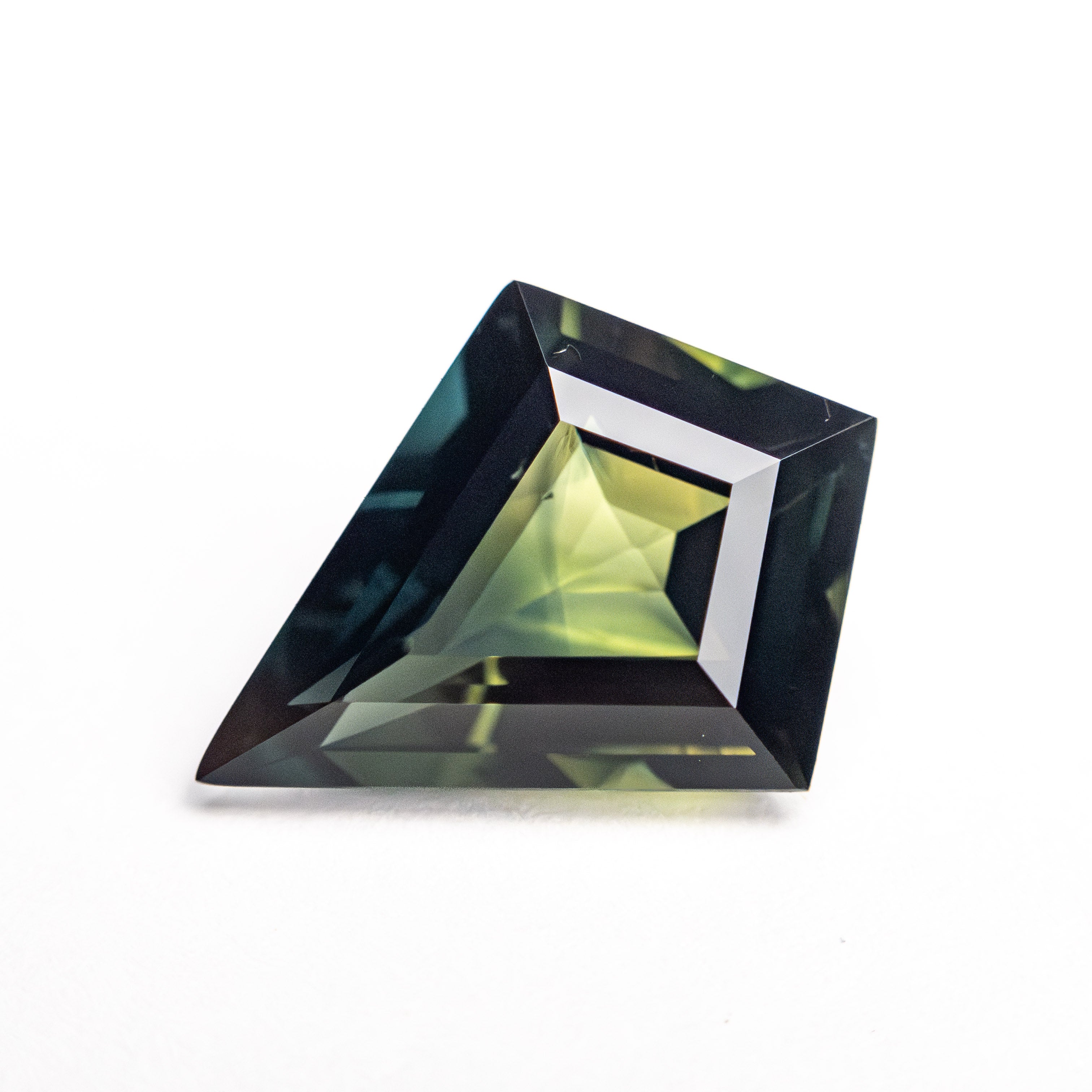 2.39ct 11.86x9.14x4.28mm Kite Step Cut Sapphire 25769-01-Staghead Designs