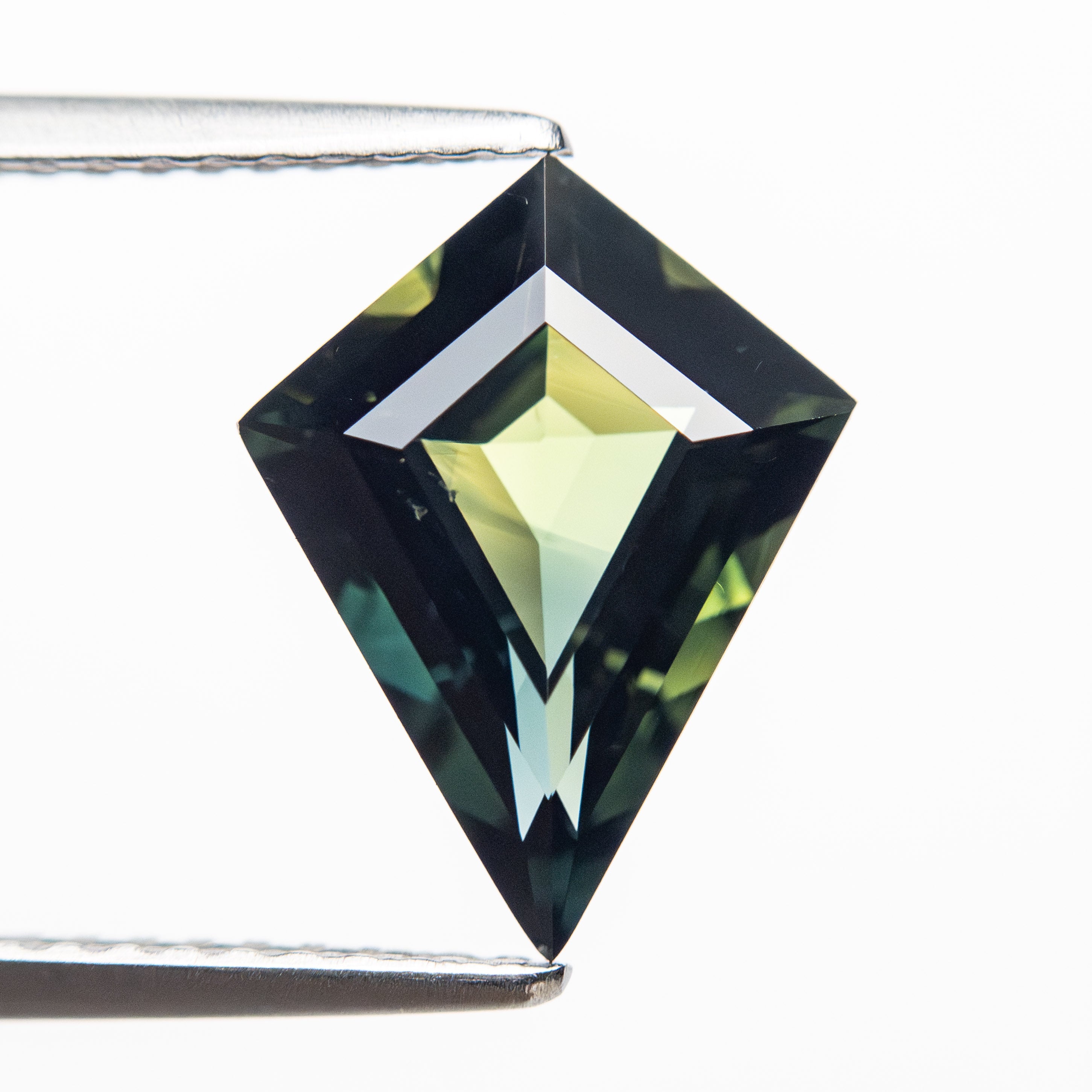 2.39ct 11.86x9.14x4.28mm Kite Step Cut Sapphire 25769-01-Staghead Designs