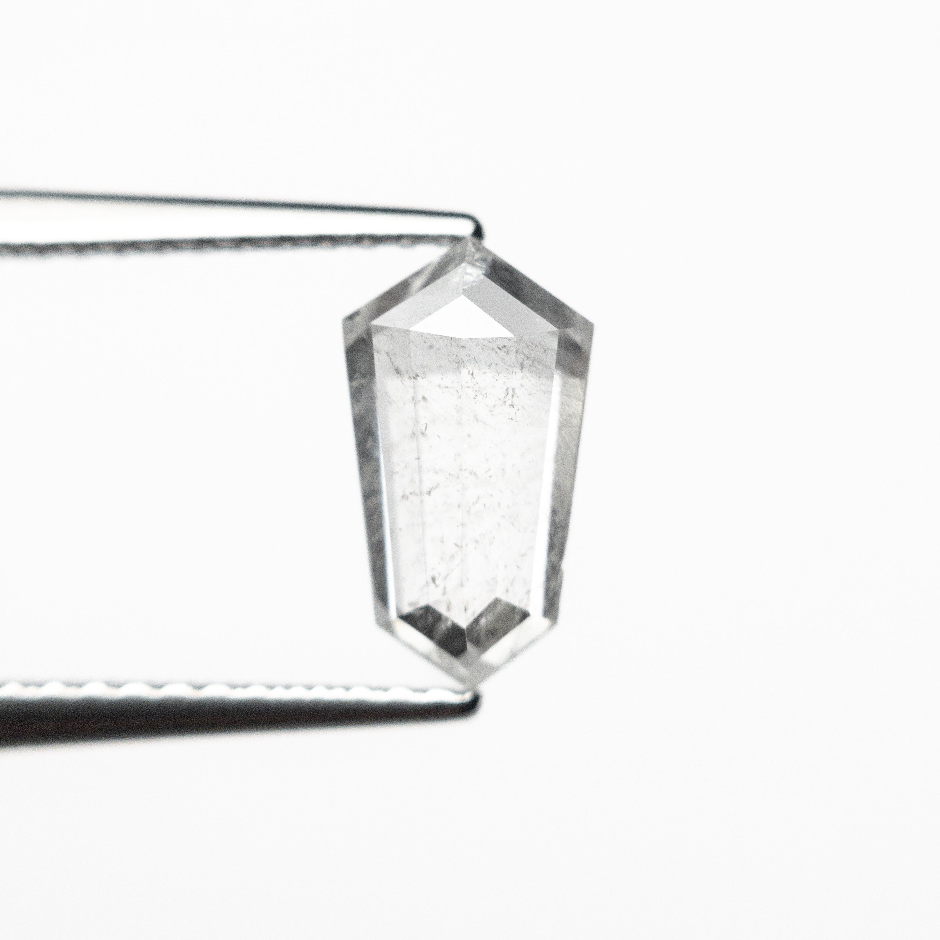 1.47ct 9.65x5.40x3.34mm Shield Step Cut 25807-34-Staghead Designs