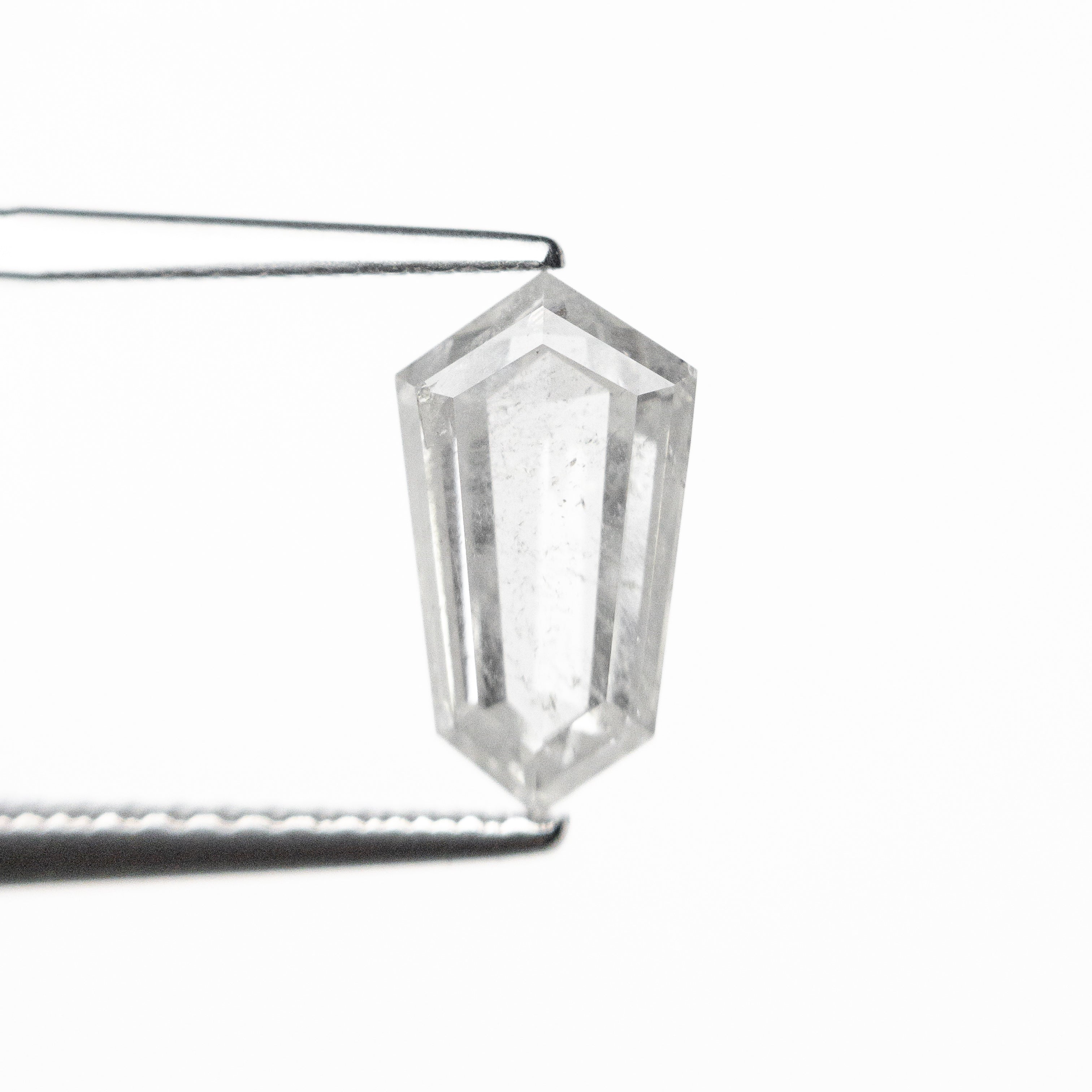 1.47ct 9.65x5.40x3.34mm Shield Step Cut 25807-34-Staghead Designs