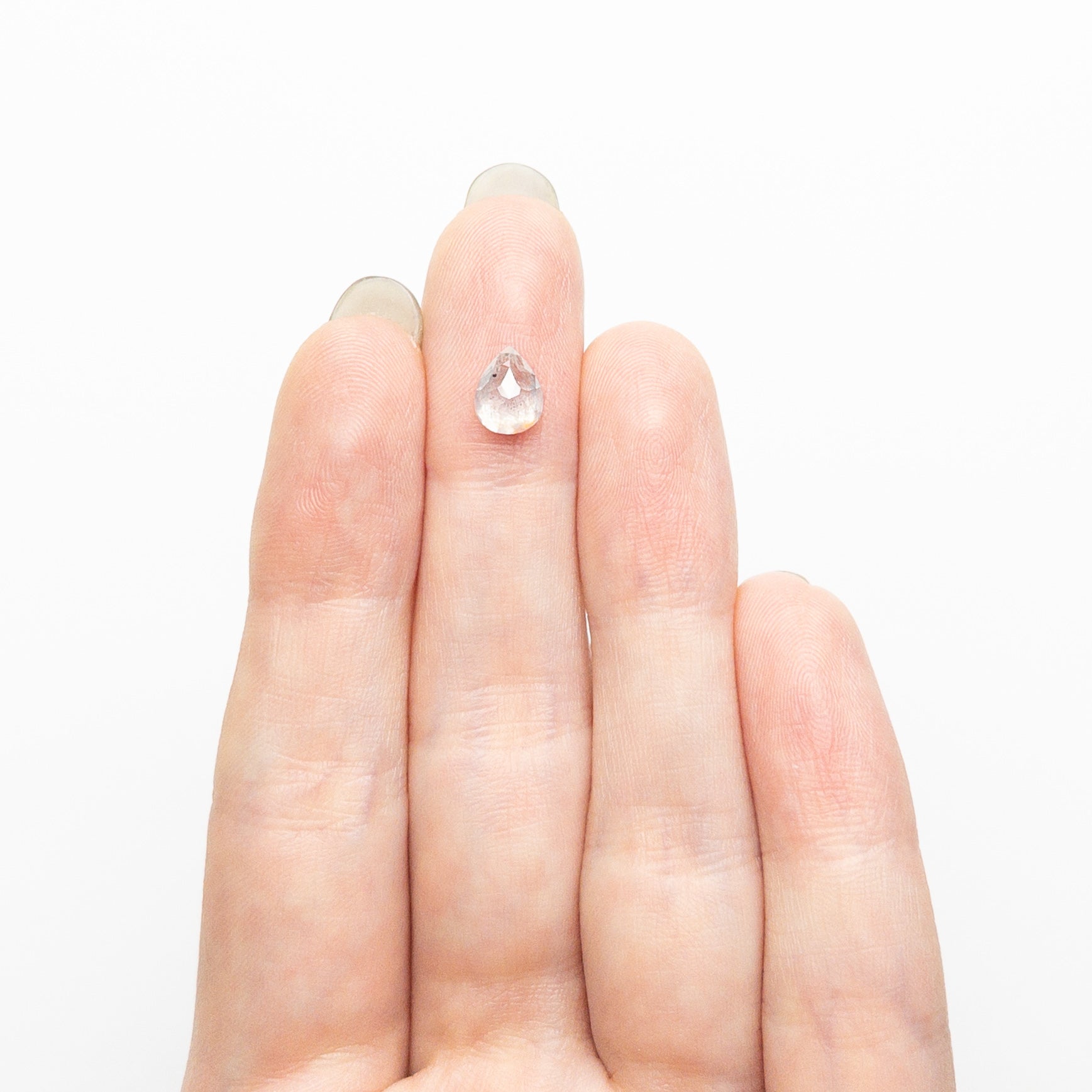 1.14ct 7.25x5.64x3.59mm Pear Double Cut 25807-35-Staghead Designs